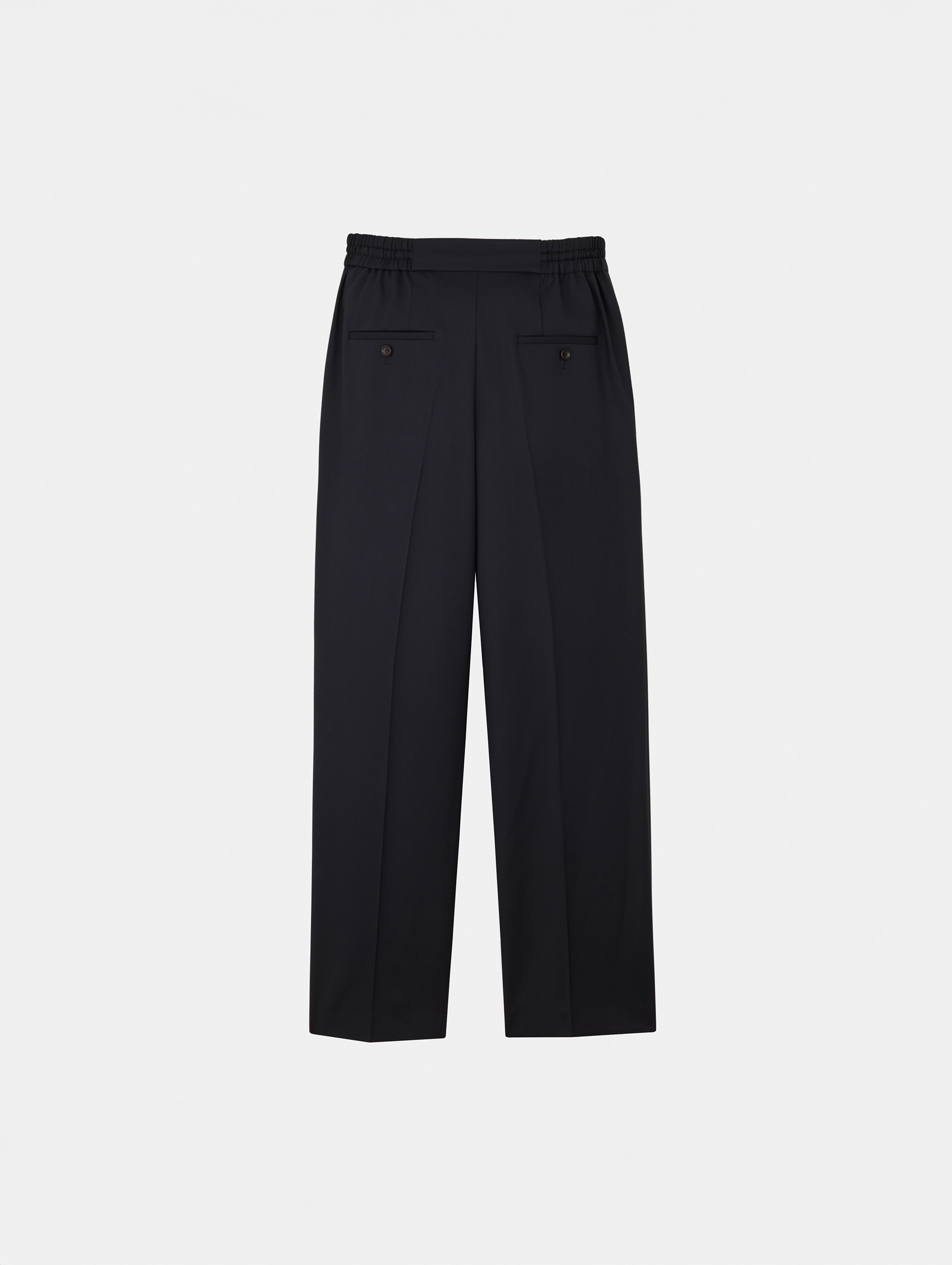 Wool Drawstring Pants