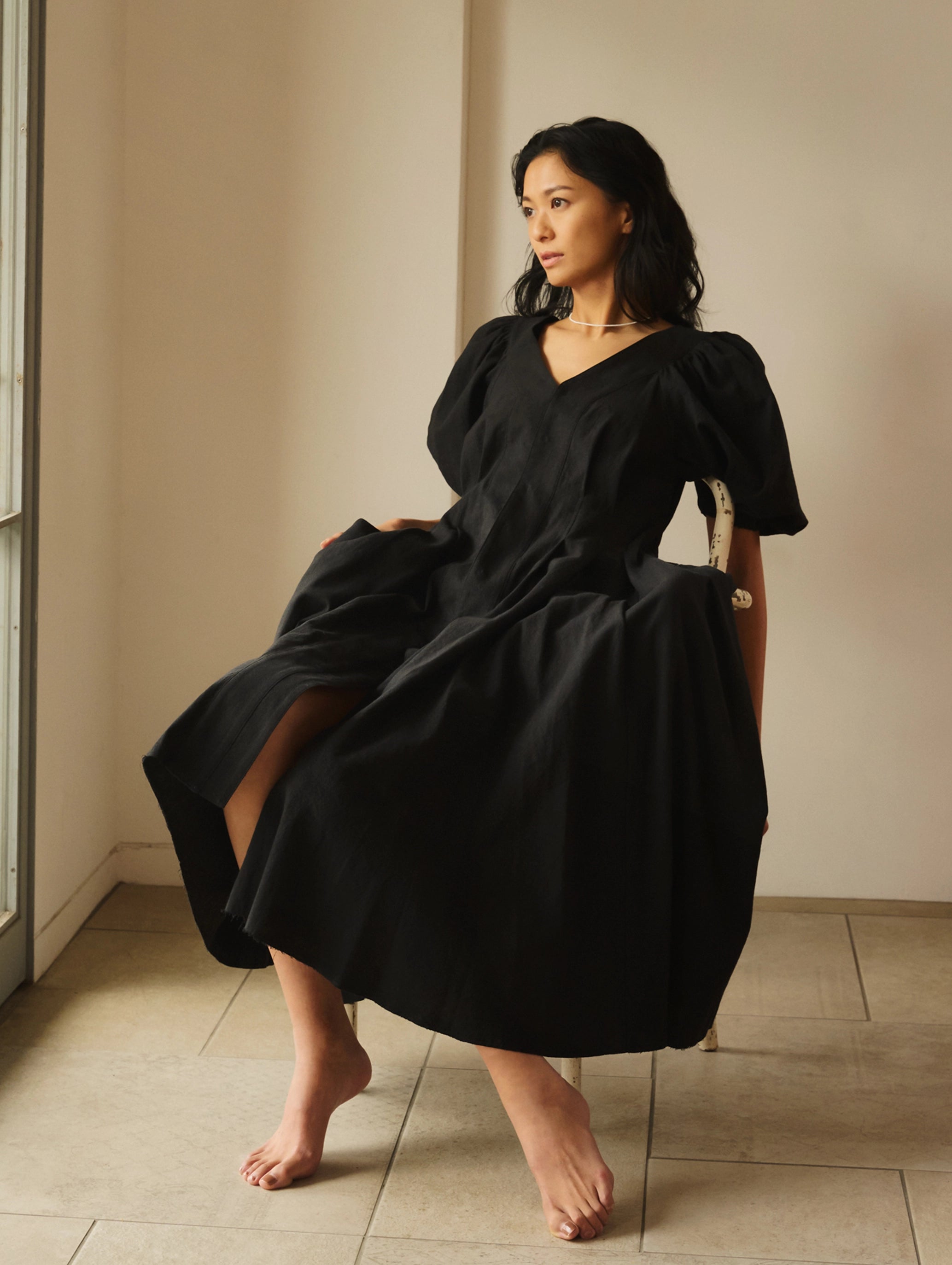 Gathered Dress