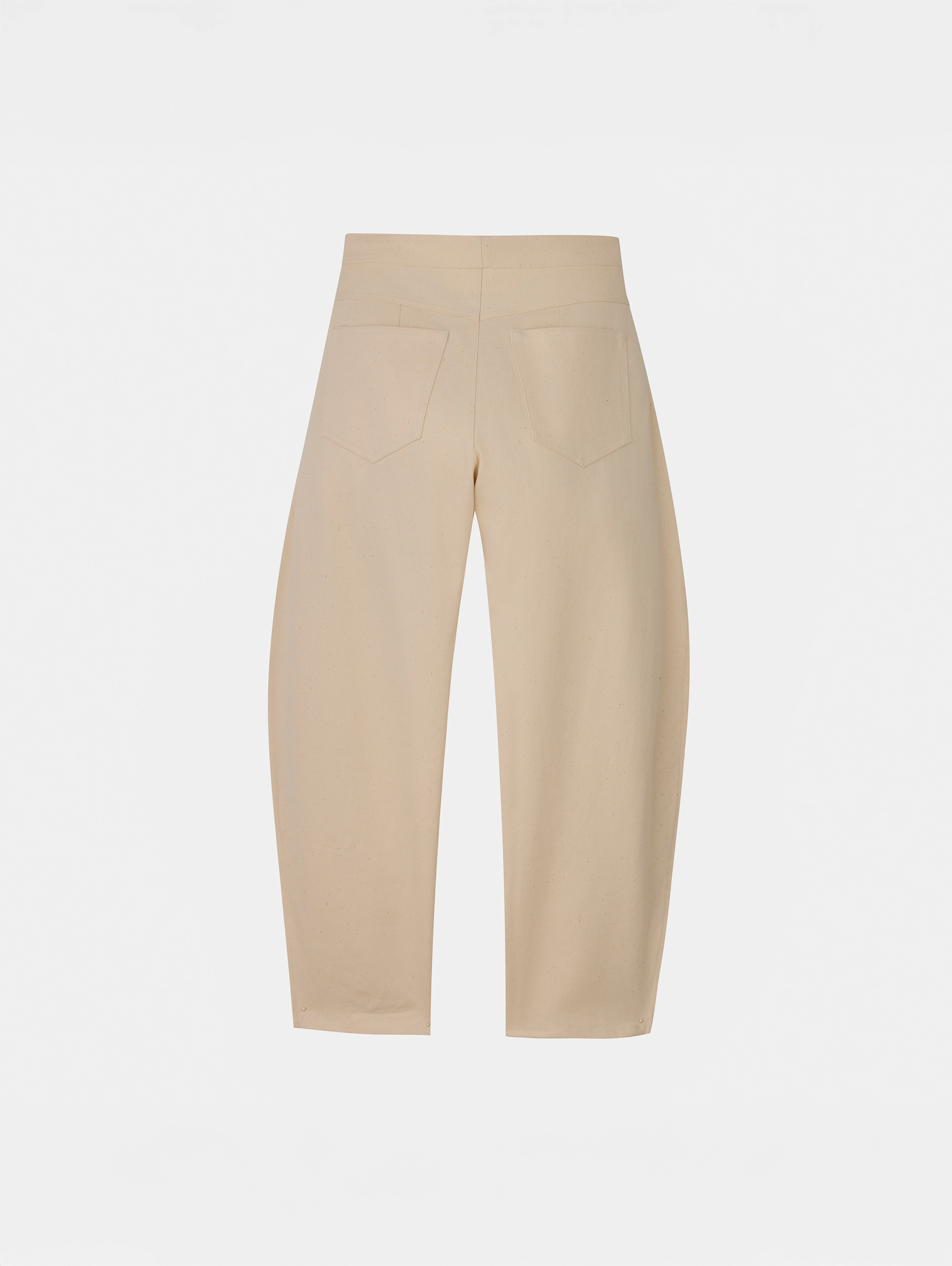 Deformed Tuck Pants