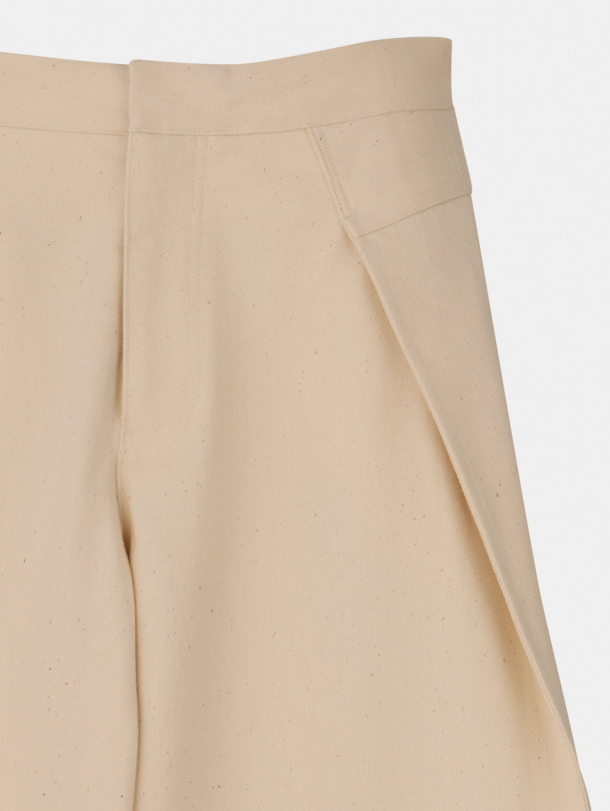 Deformed Tuck Pants