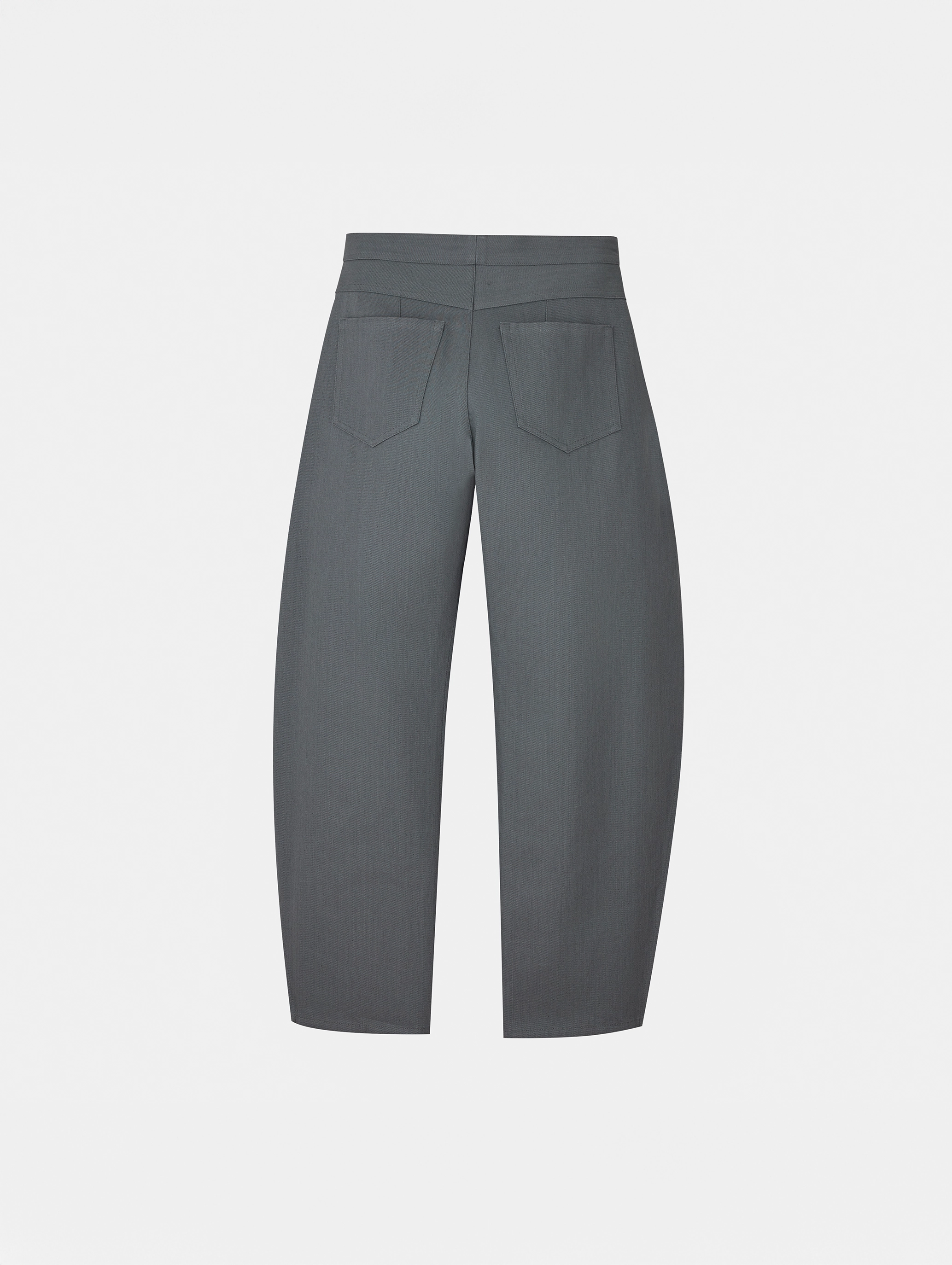 Deformed Tuck Pants