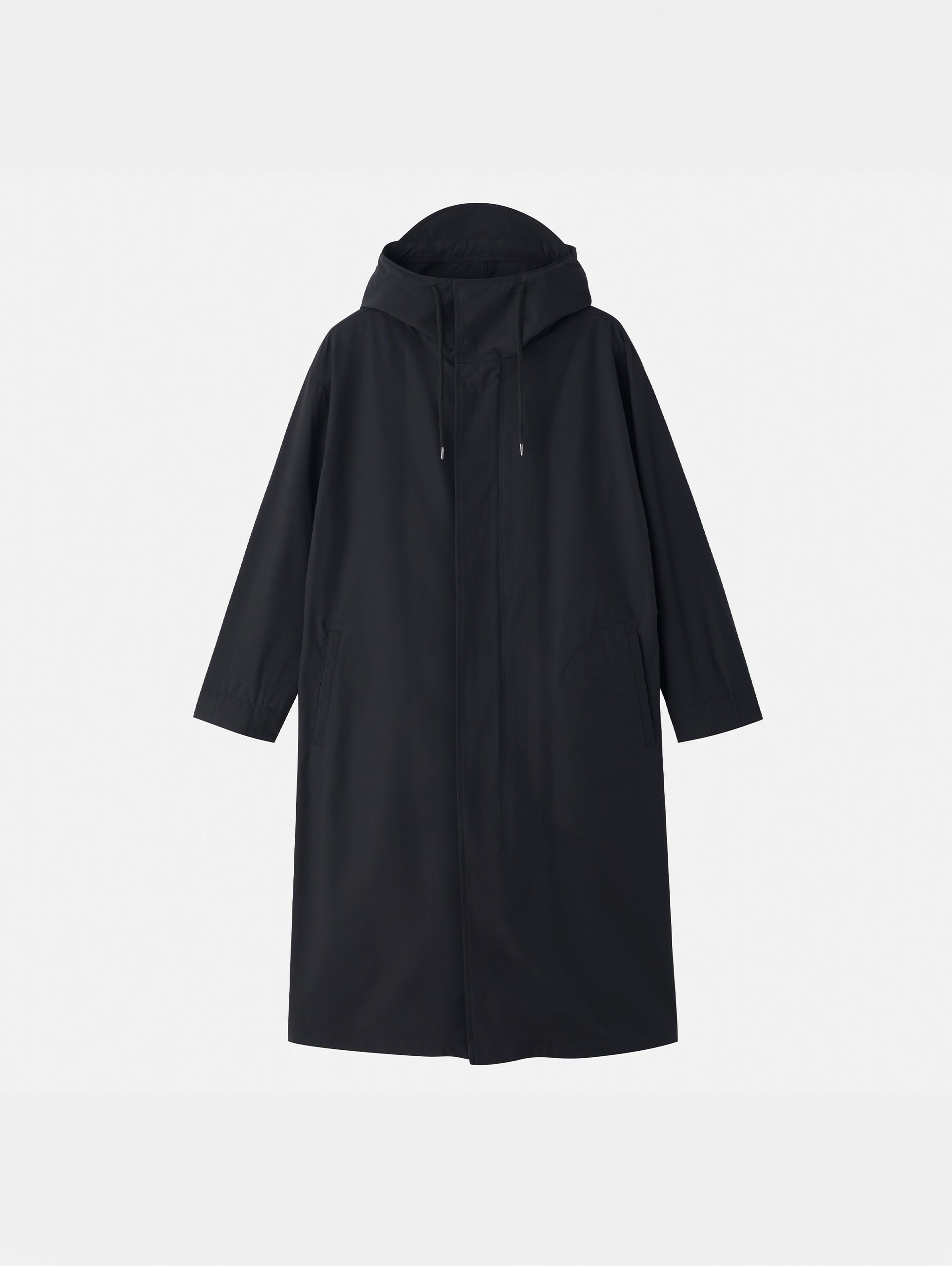 ワイズ デニムフーデットコートドレス y's HOODED COAT DRESS Hooded Coat