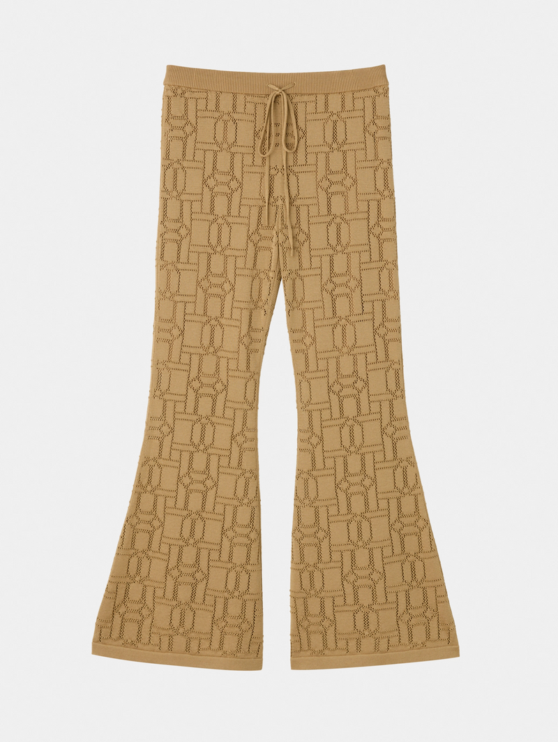 Openwork Knit Pants