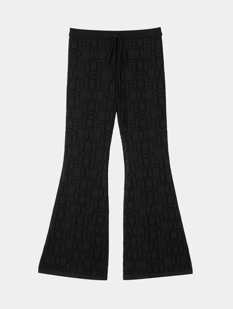Openwork Knit Pants