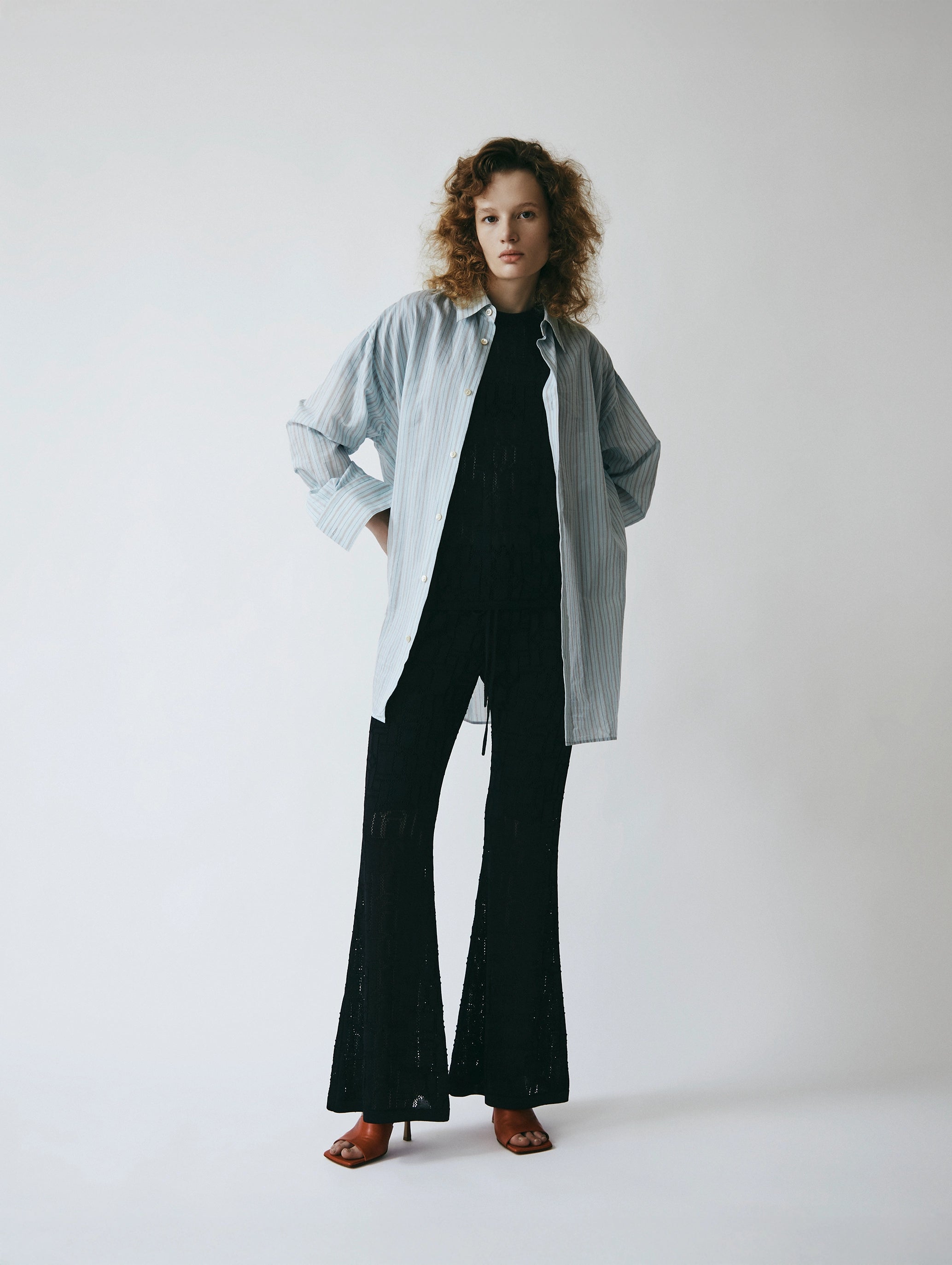 Openwork Knit Pants