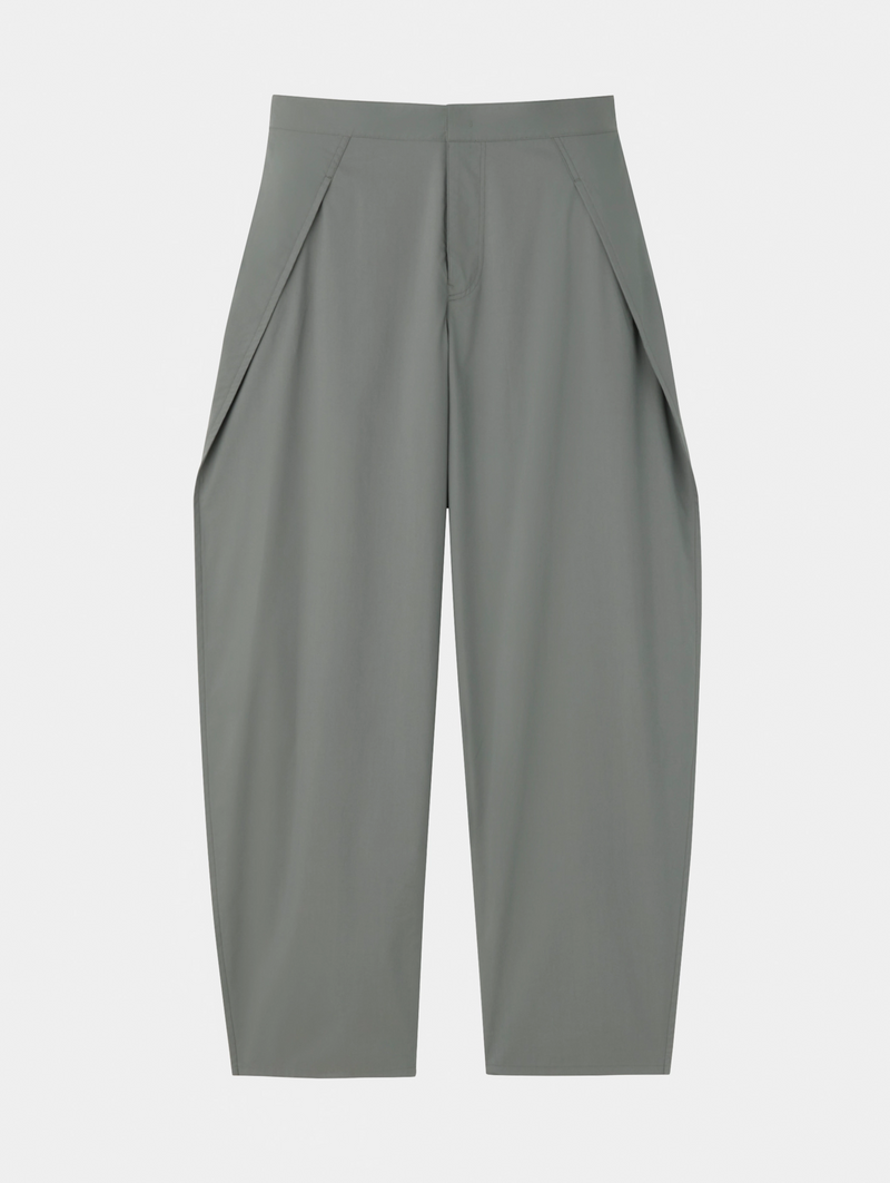 Deformed Tuck Pants