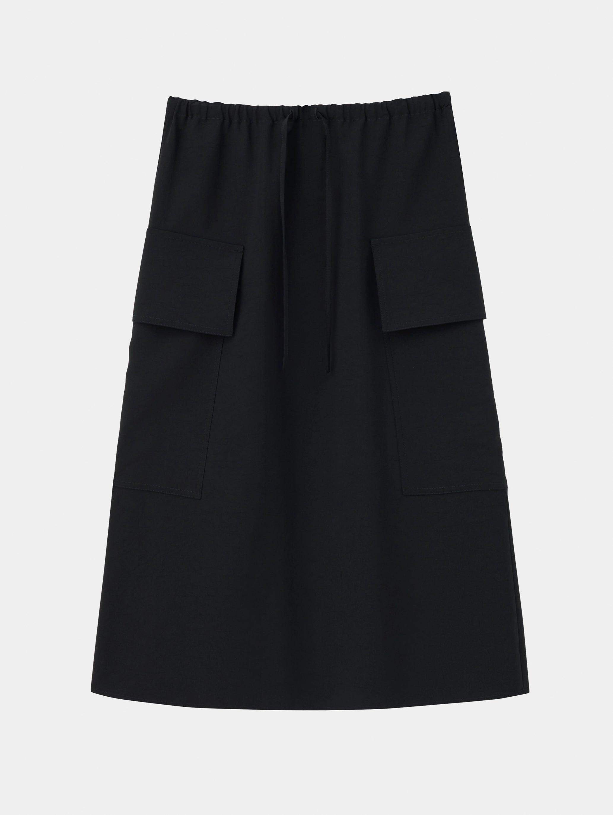 Back Satin Skirt