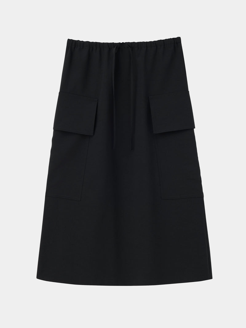 Back Satin Skirt