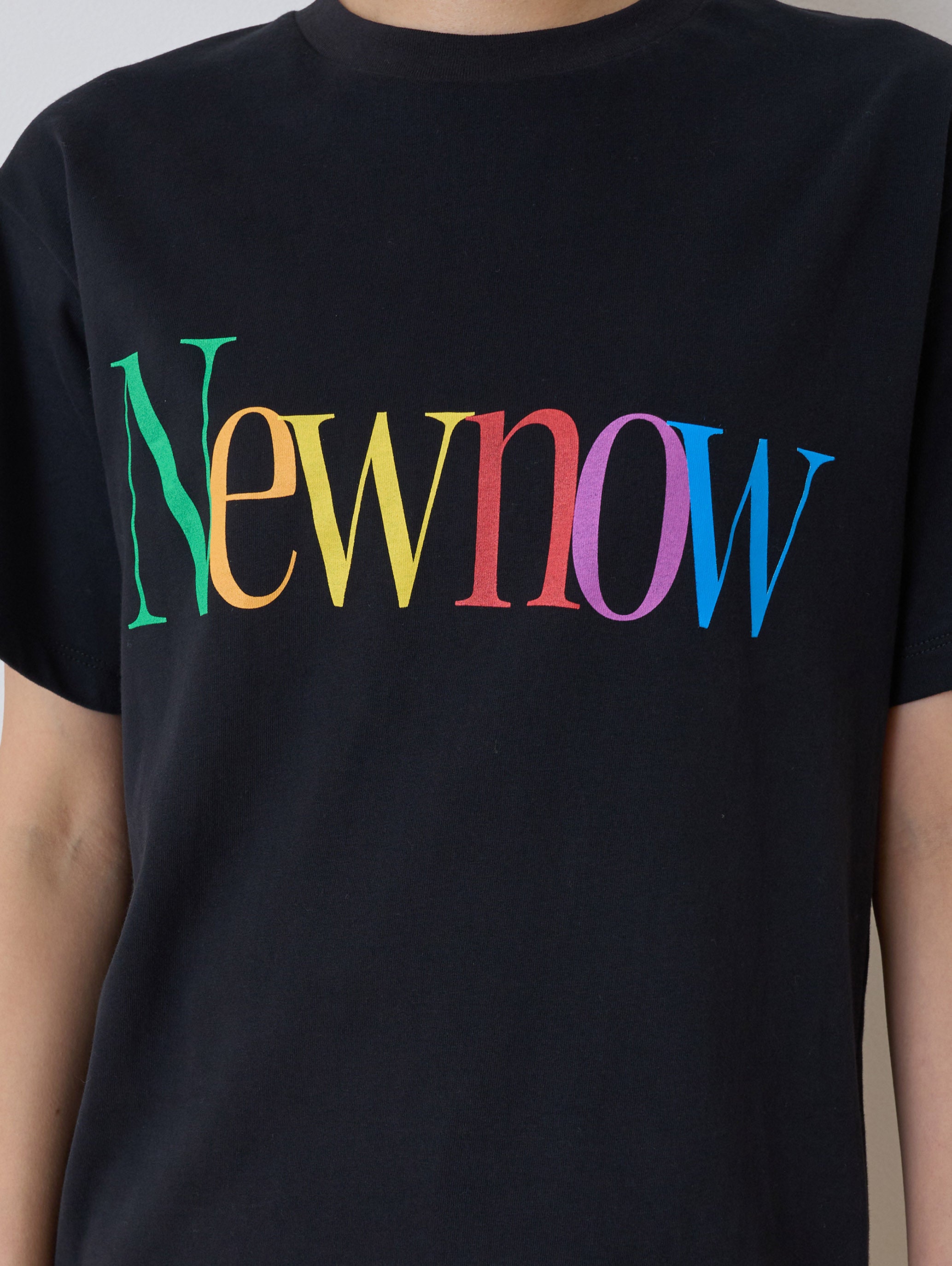 newnow Rainbow Logo  Tee