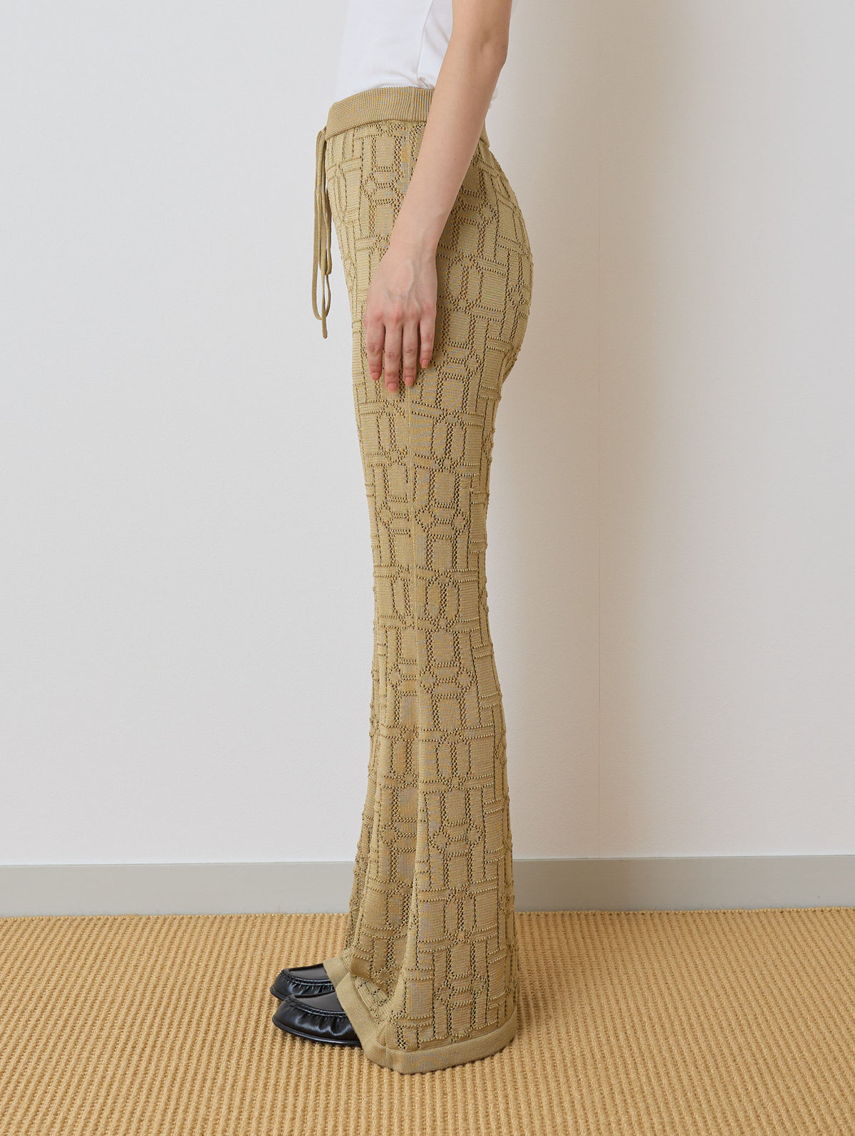 Openwork Knit Pants