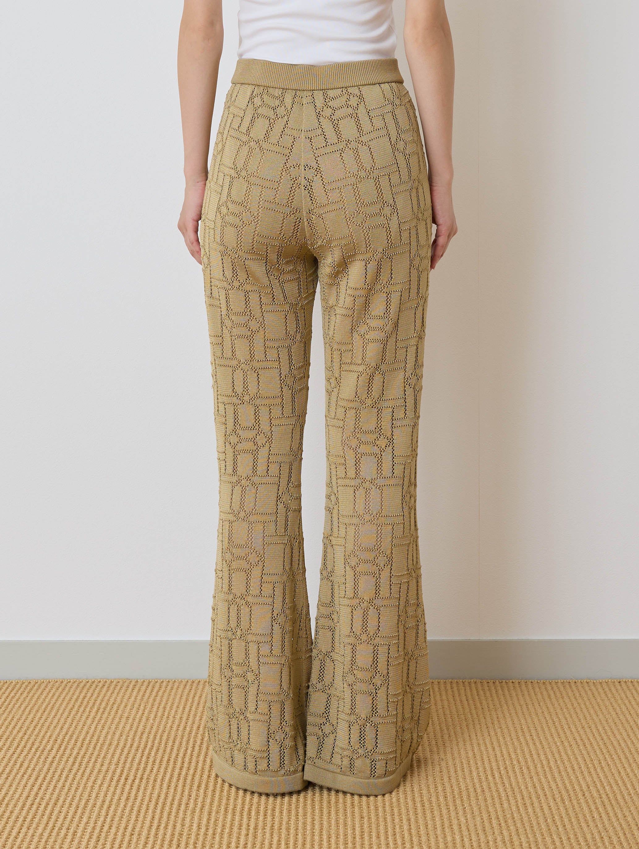 Openwork Knit Pants