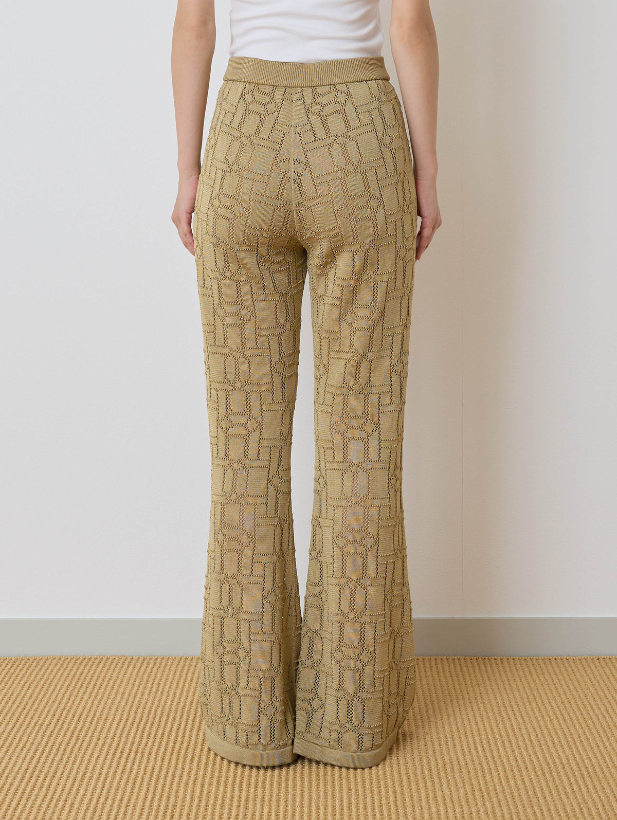 Openwork Knit Pants