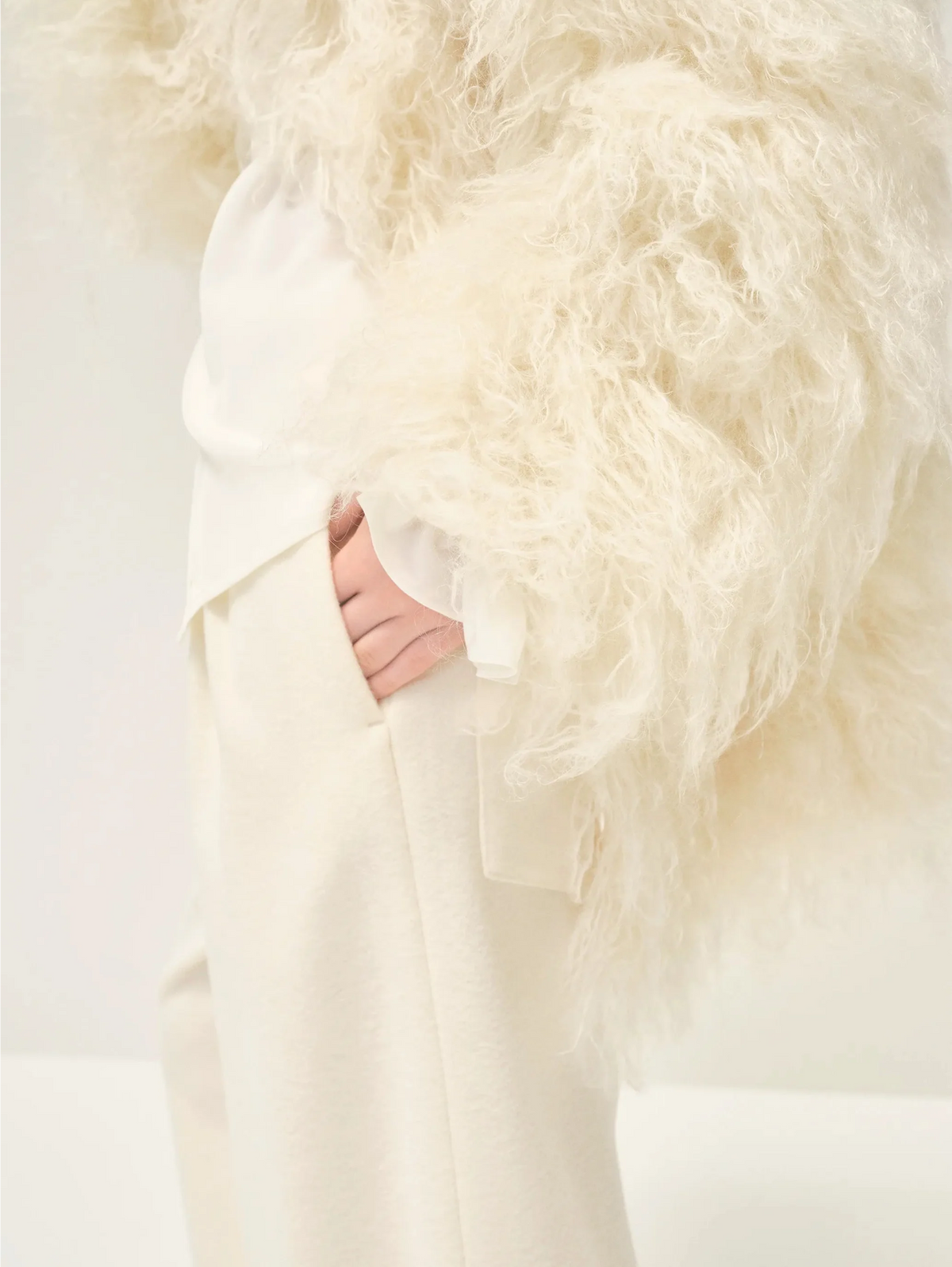 Wool Shaggy Coat Wool Shaggy Coat