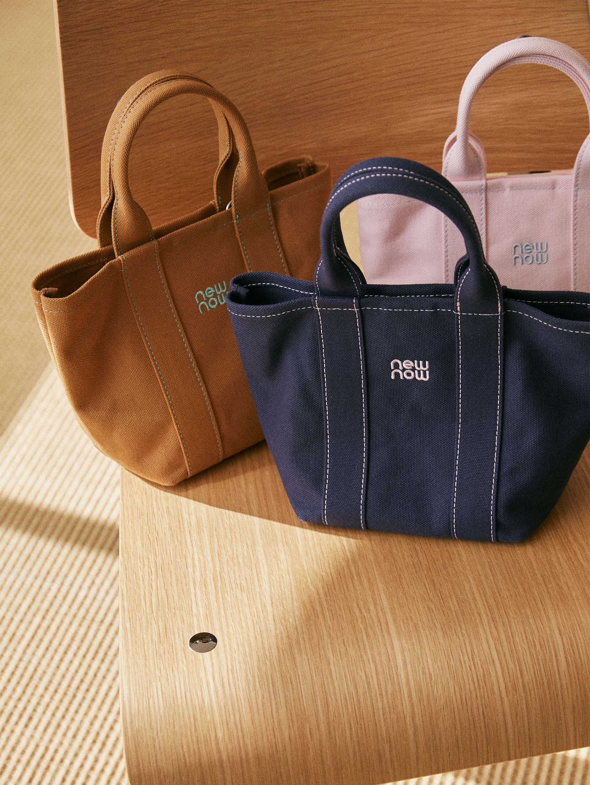 newnow Mini Canvas Tote Bag newnow Mini Canvas Tote Bag