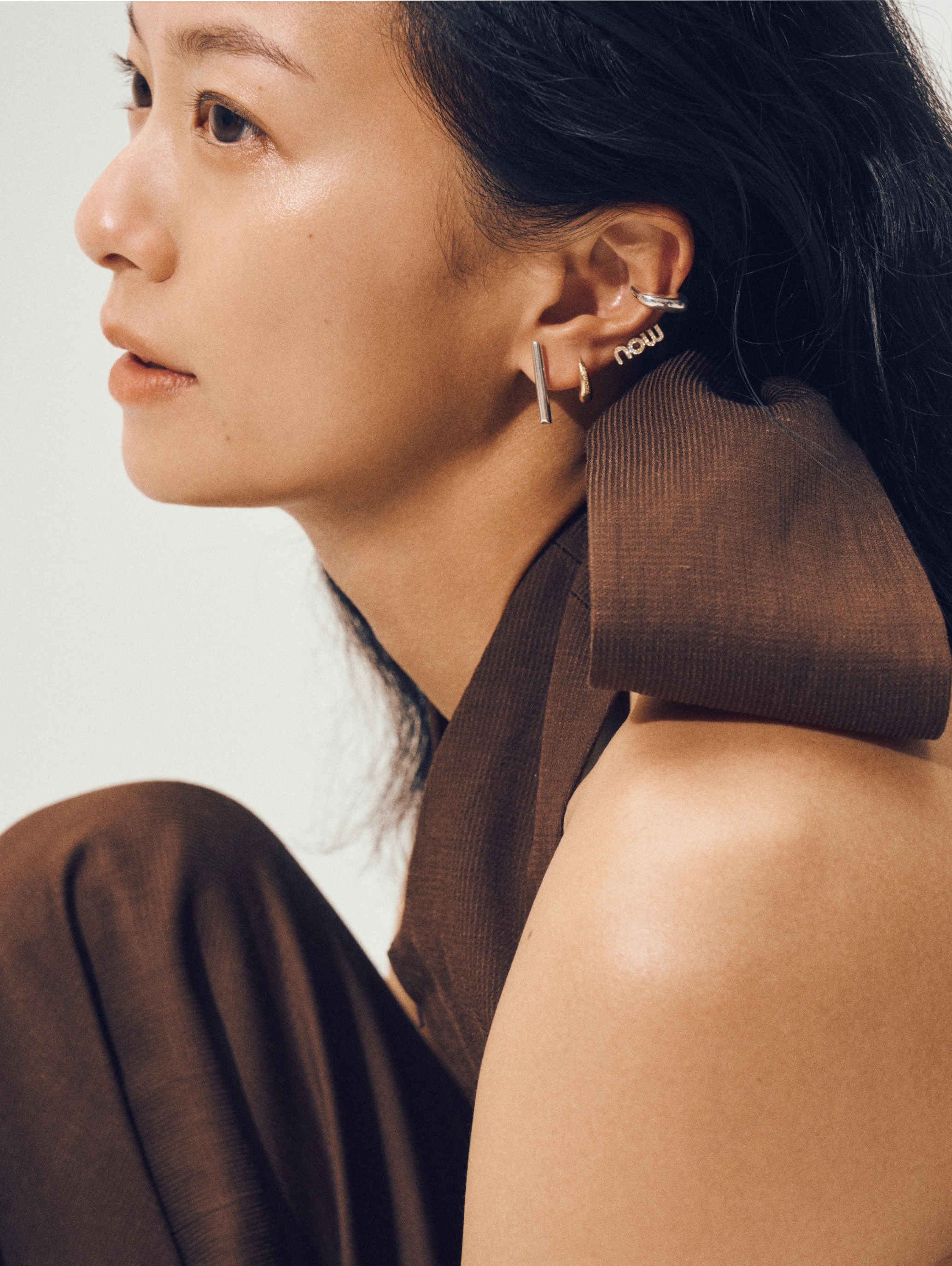 Stick Stud Earrings