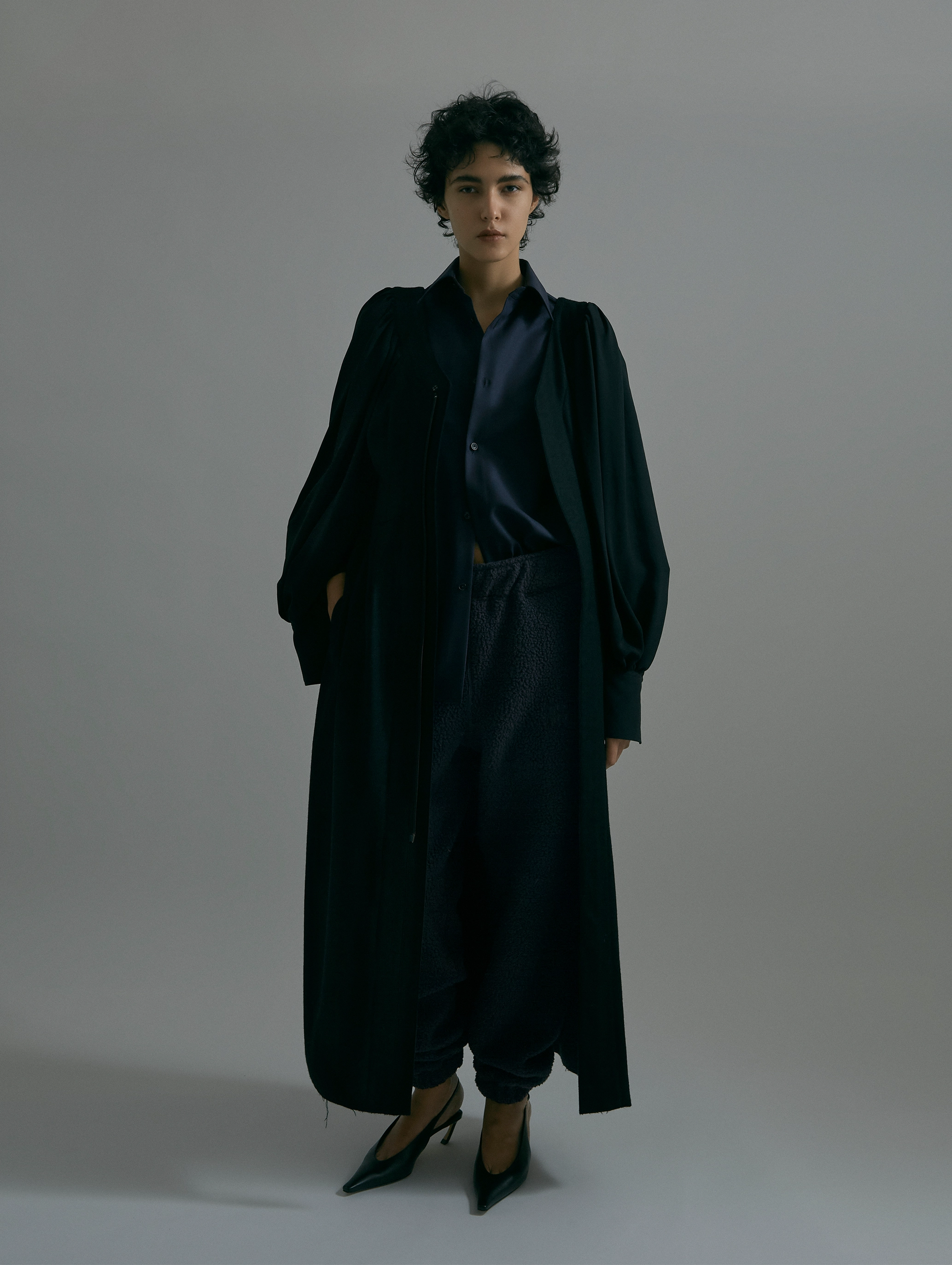 Wool Boa Pants