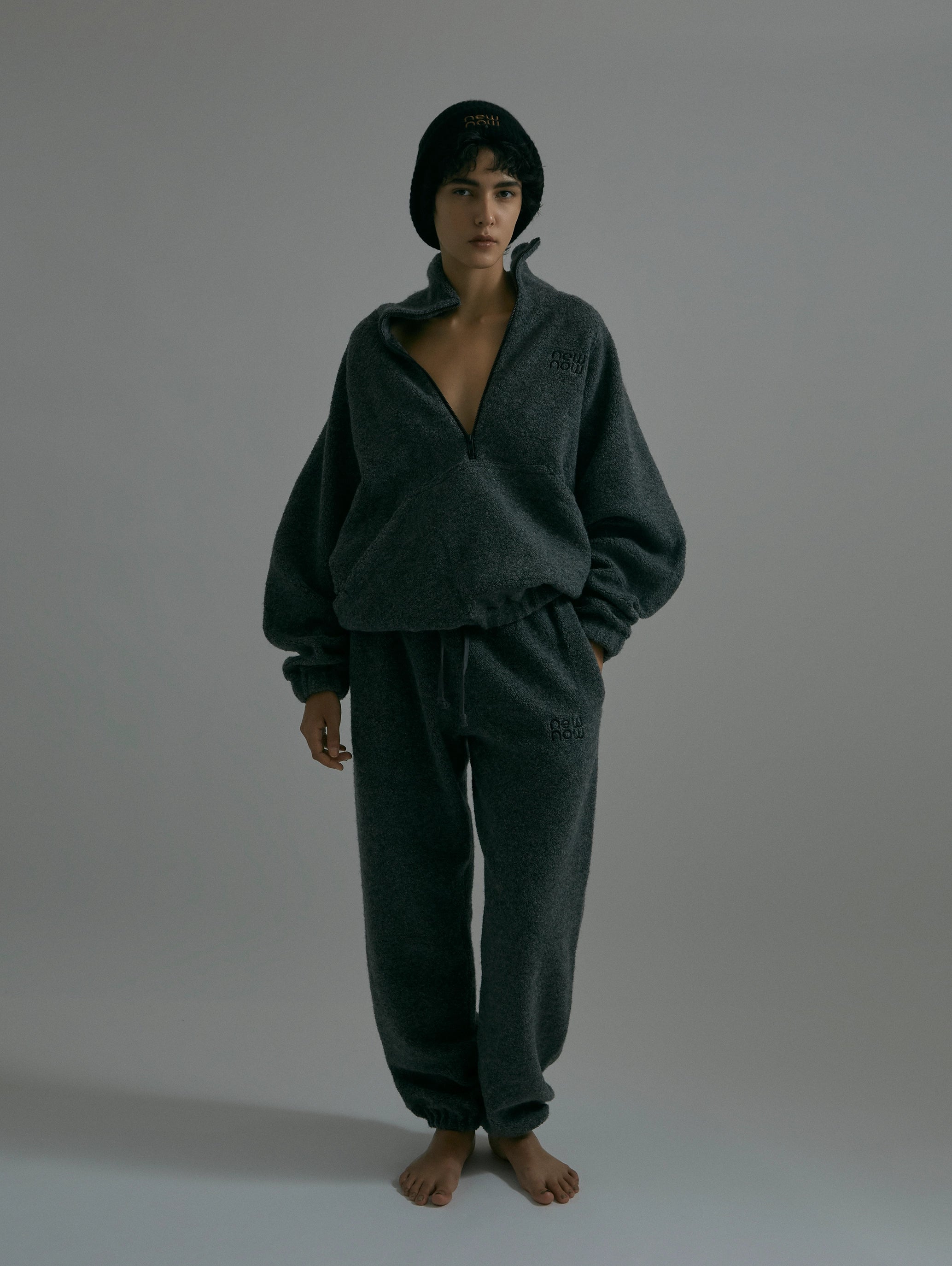 Wool Boa Pants