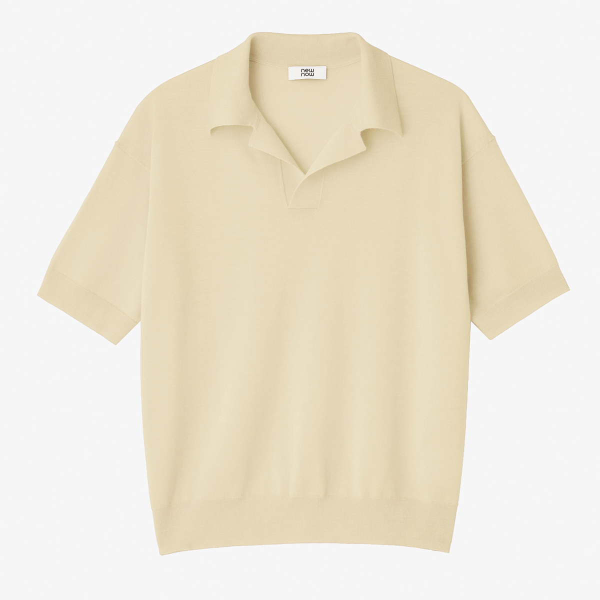 ★新品未使用★Nala Polo knit／ポロニット Polo Collar Knit