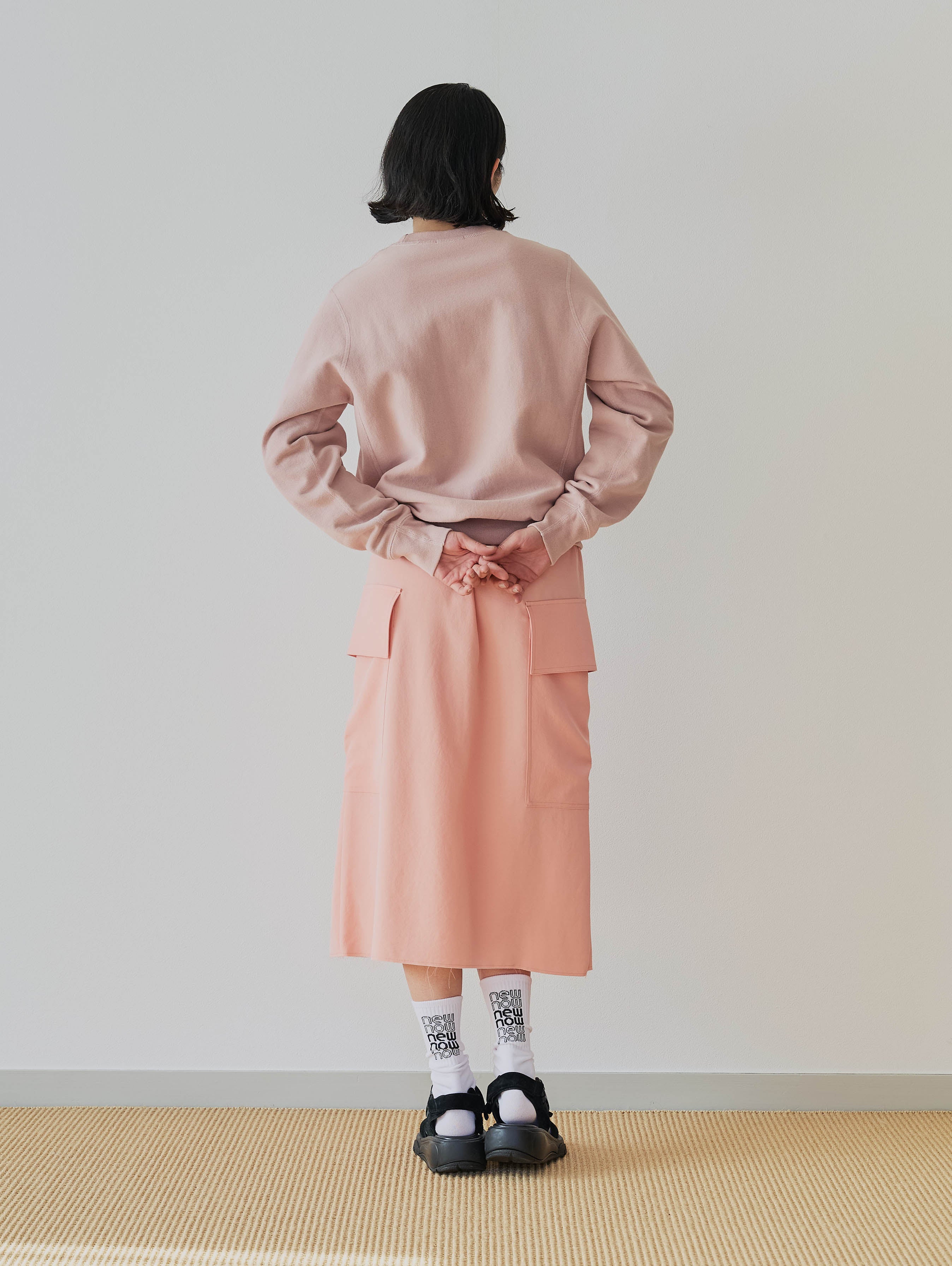 【one + one】Crewneck Sweat × ITM Letter Socks