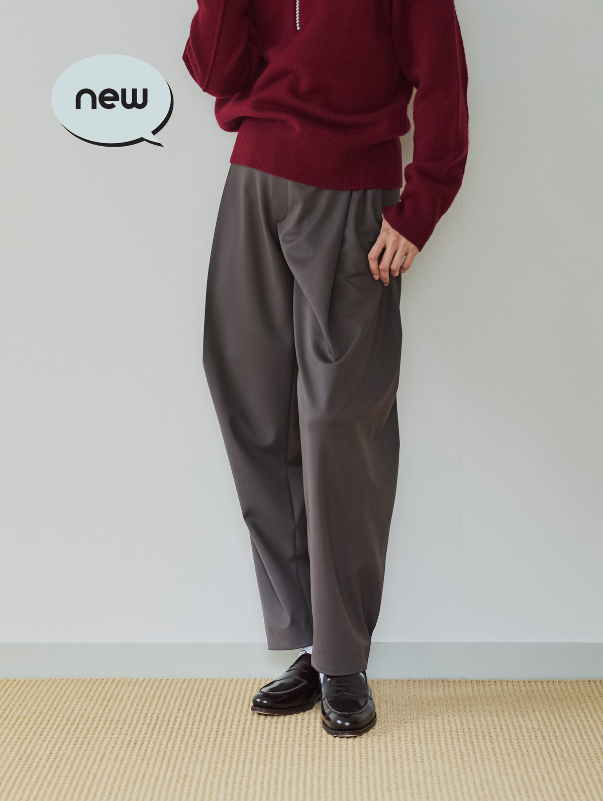 RELAX TUCK BALLOON PANTS