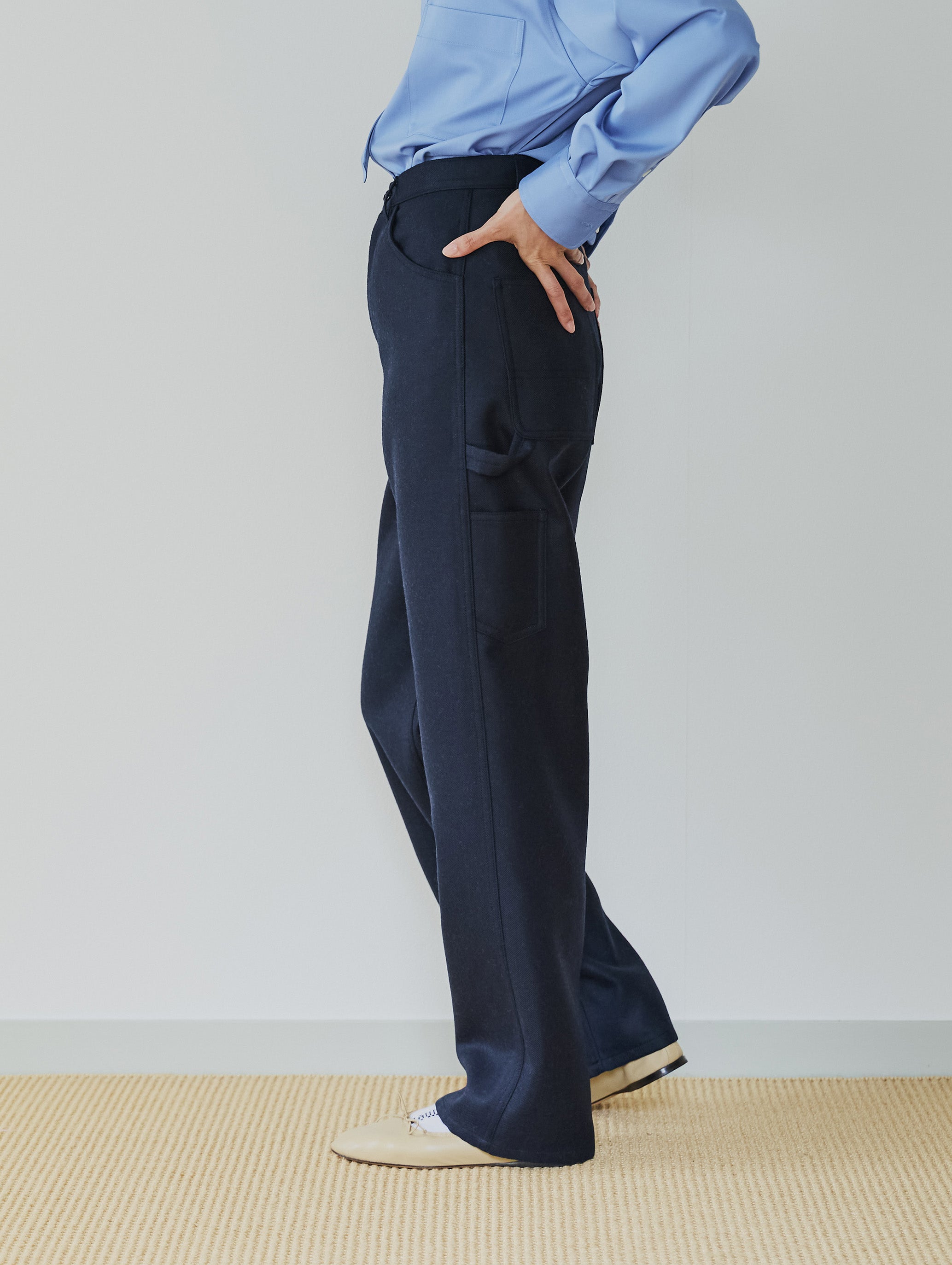 TWEEDY PAINTER PANTS
