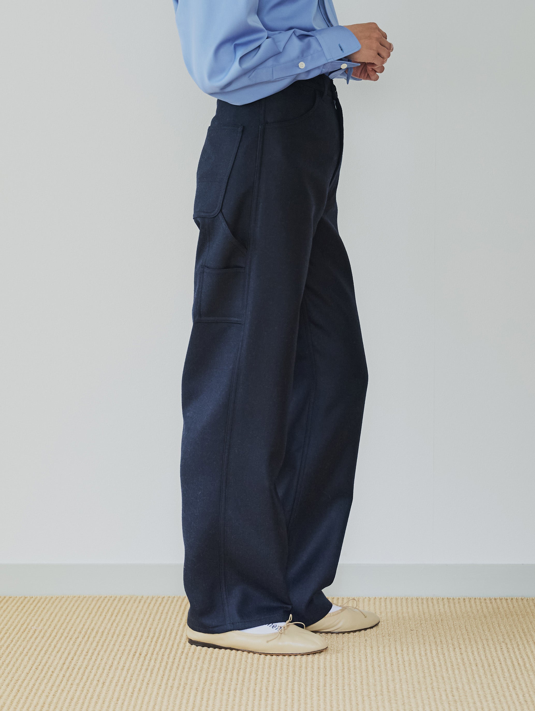TWEEDY PAINTER PANTS
