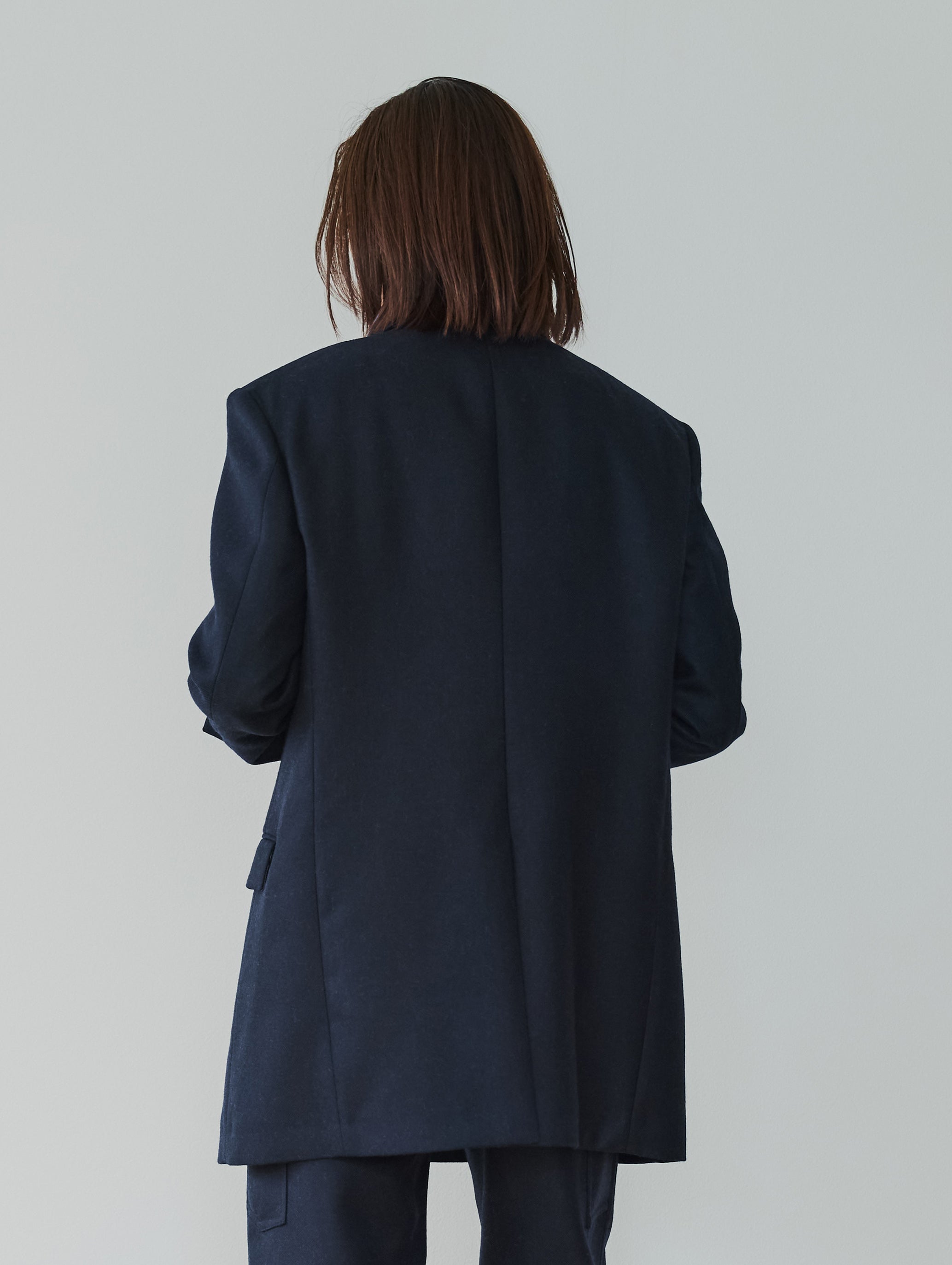 TWEEDY DOUBLE-BREASTED JACKET