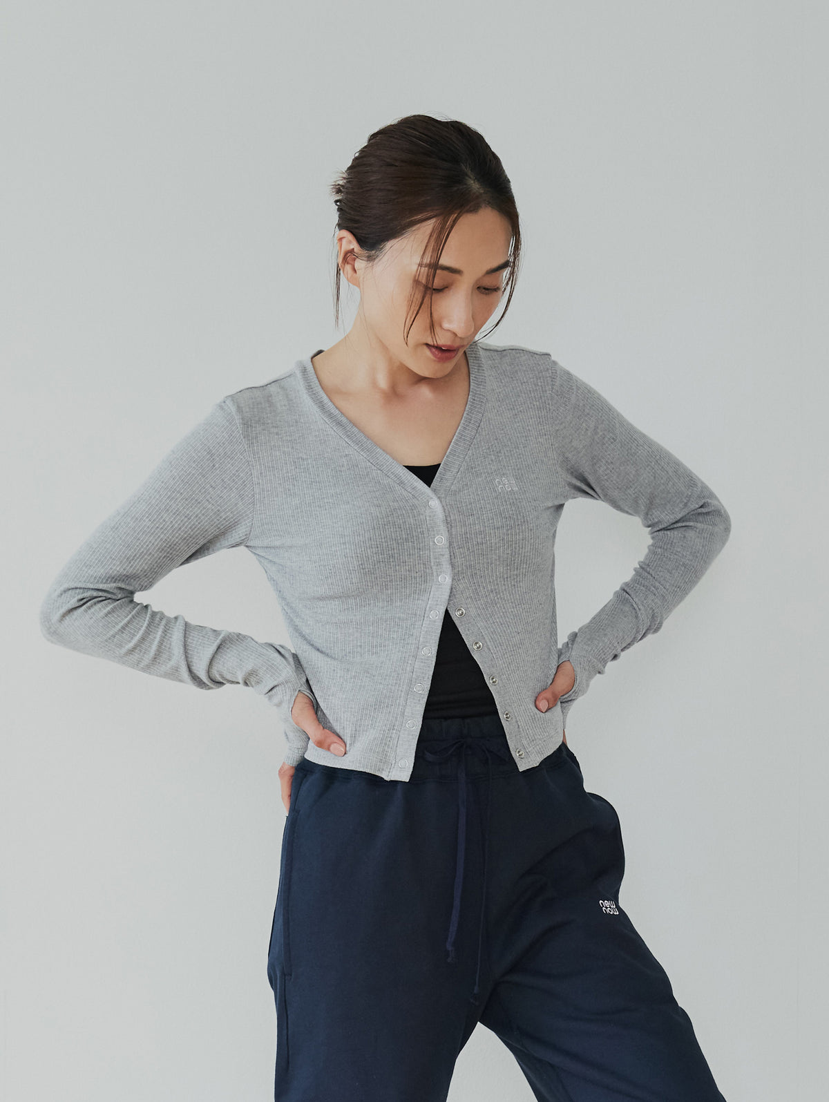 CASHMERE BLENDED CARDIGAN