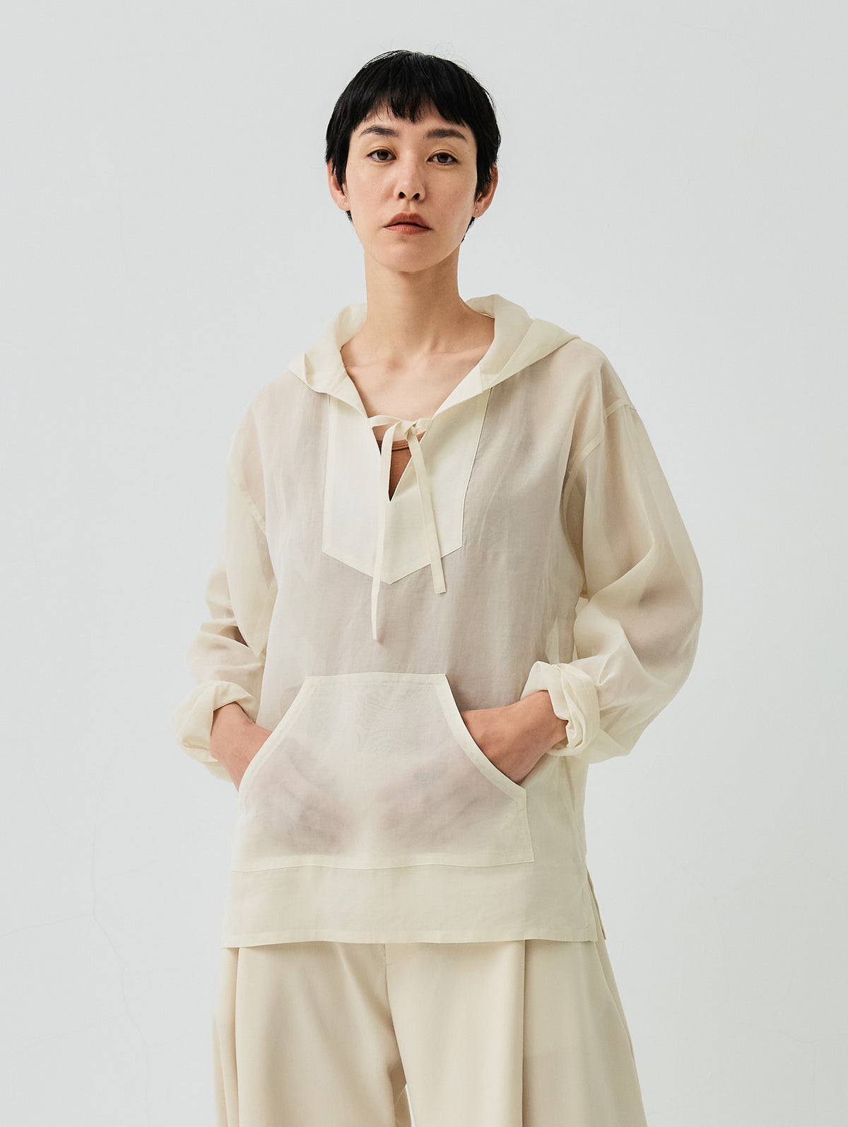 SHEER COTTON PARKA