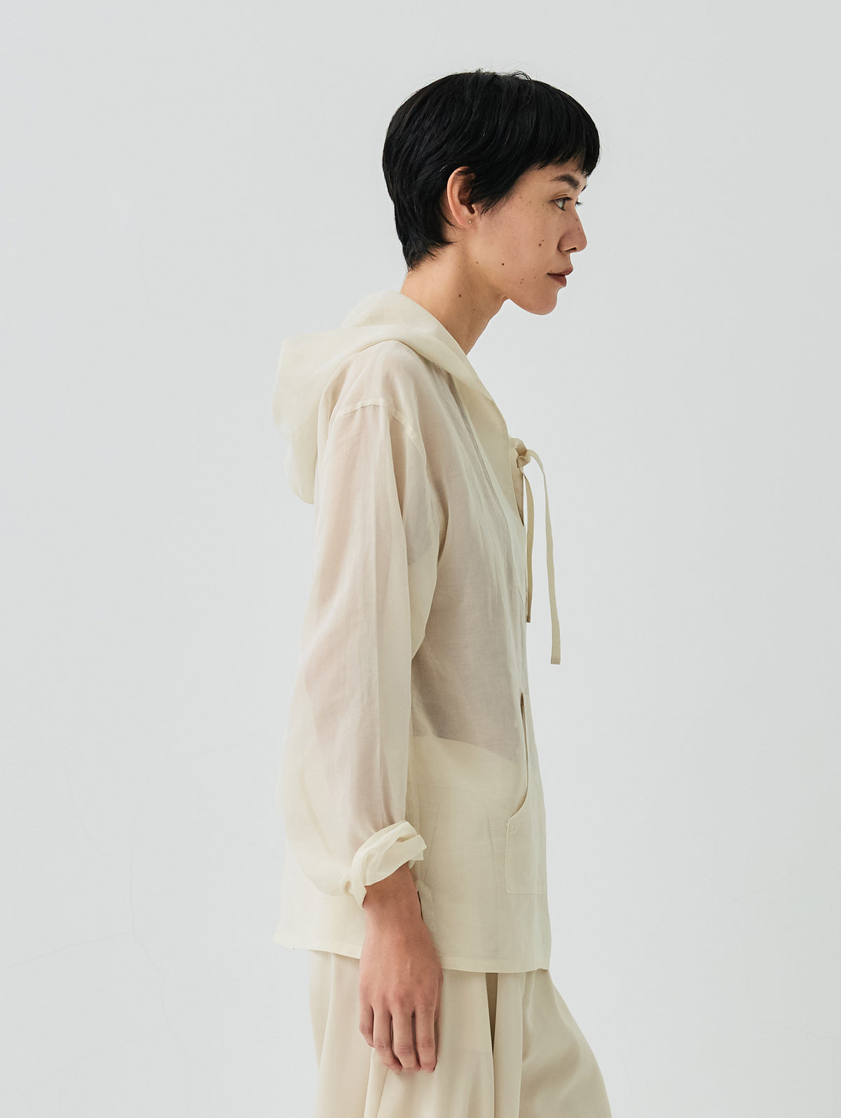 SHEER COTTON PARKA