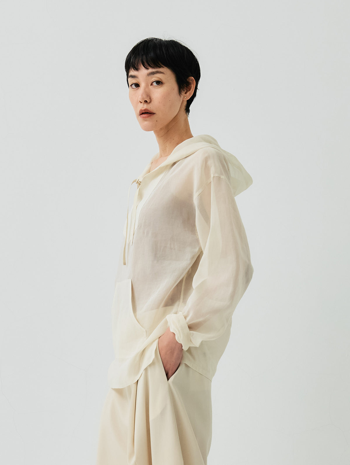 SHEER COTTON PARKA