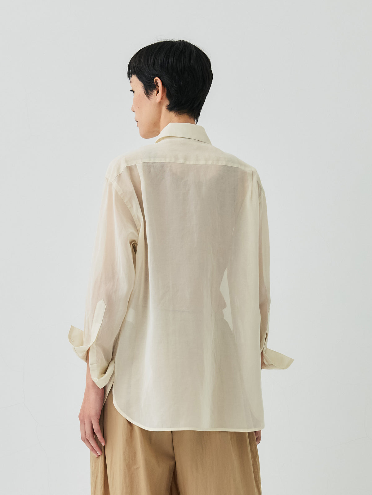 SHEER COTTON SHIRT