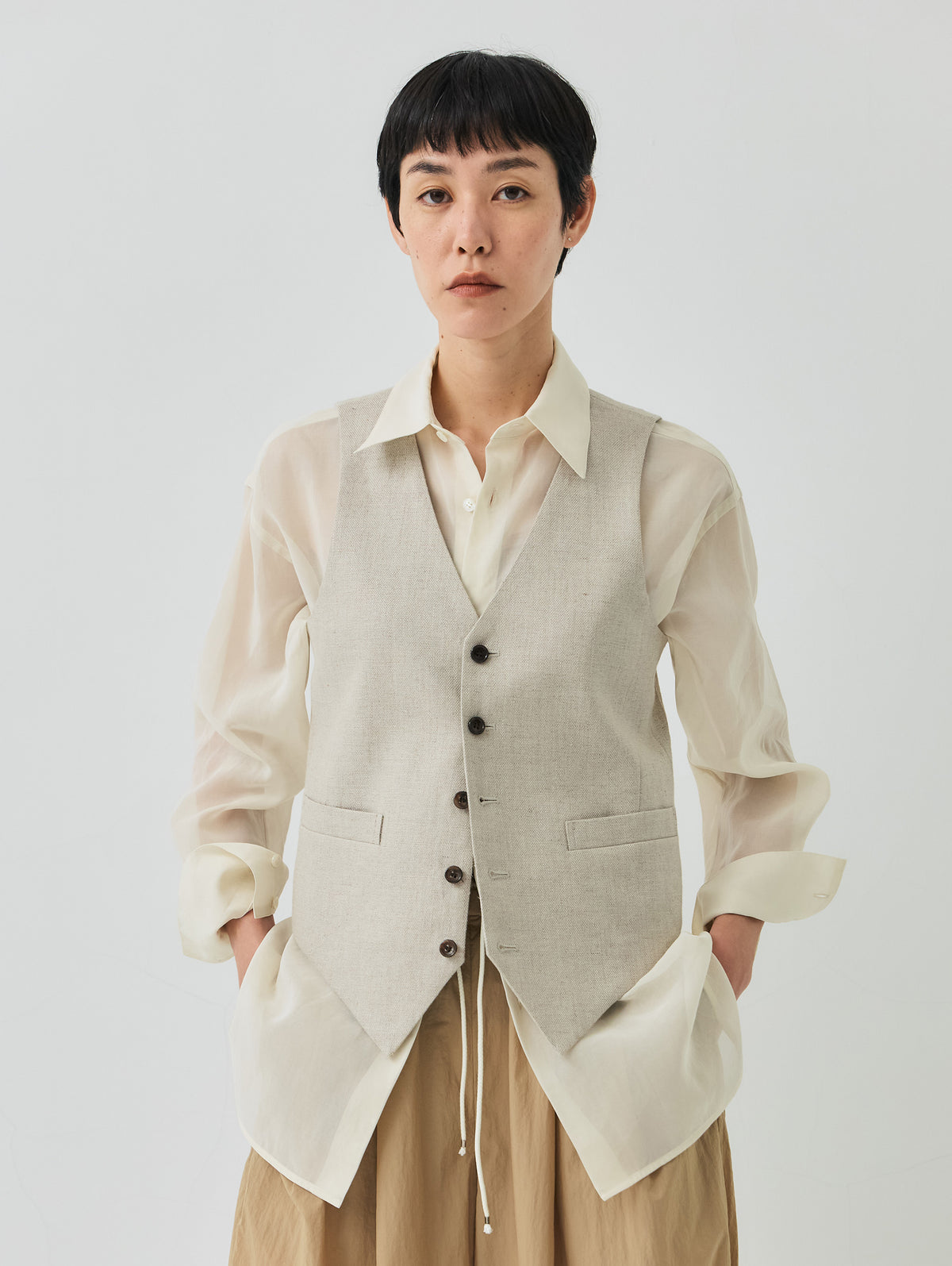 モデル:モデル身長 177cm / 着用 サイズFree