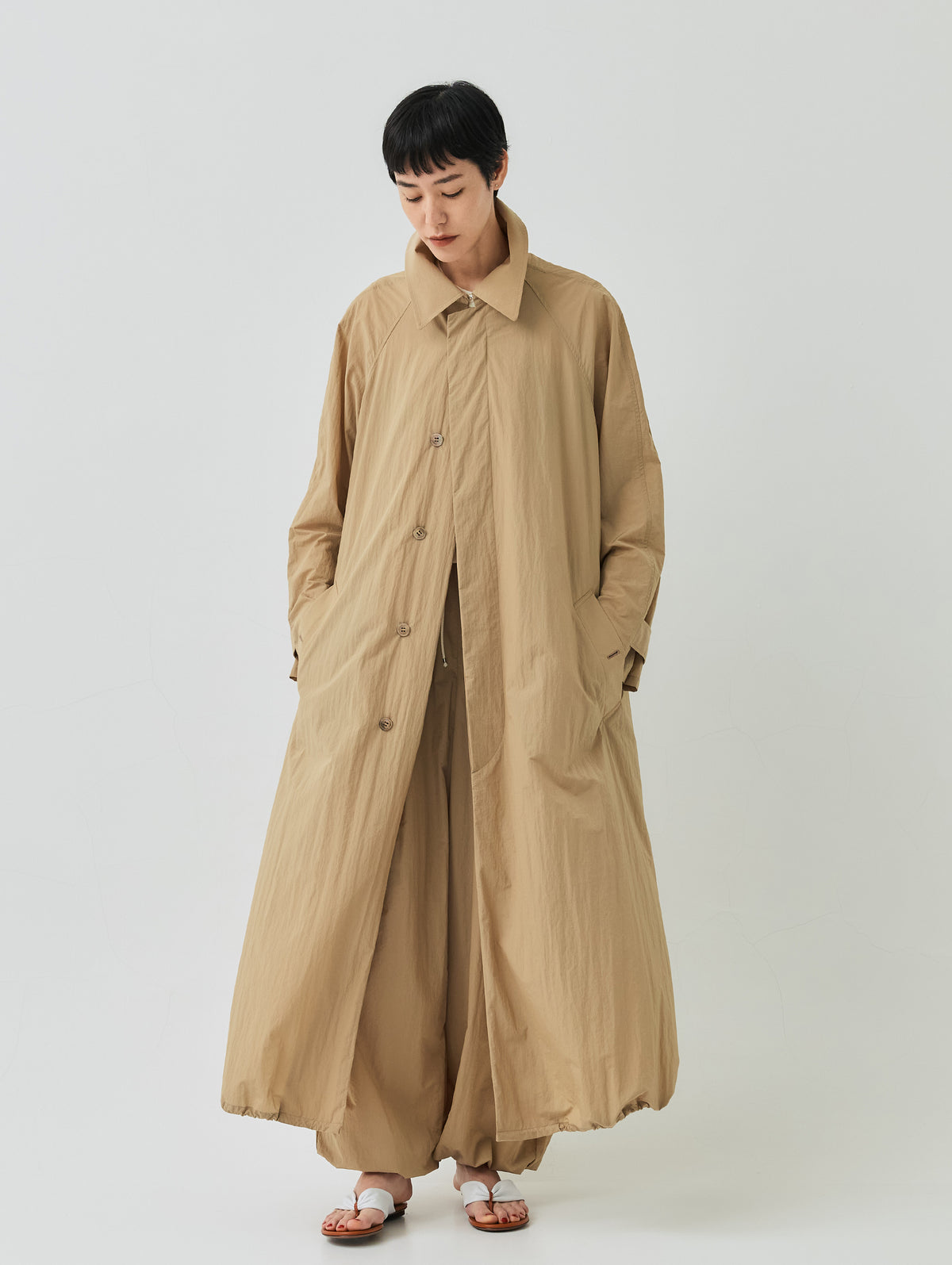 ALL-WEATHER BAL COLLAR COAT