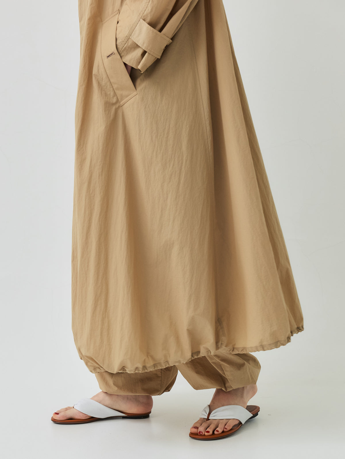 ALL-WEATHER BAL COLLAR COAT