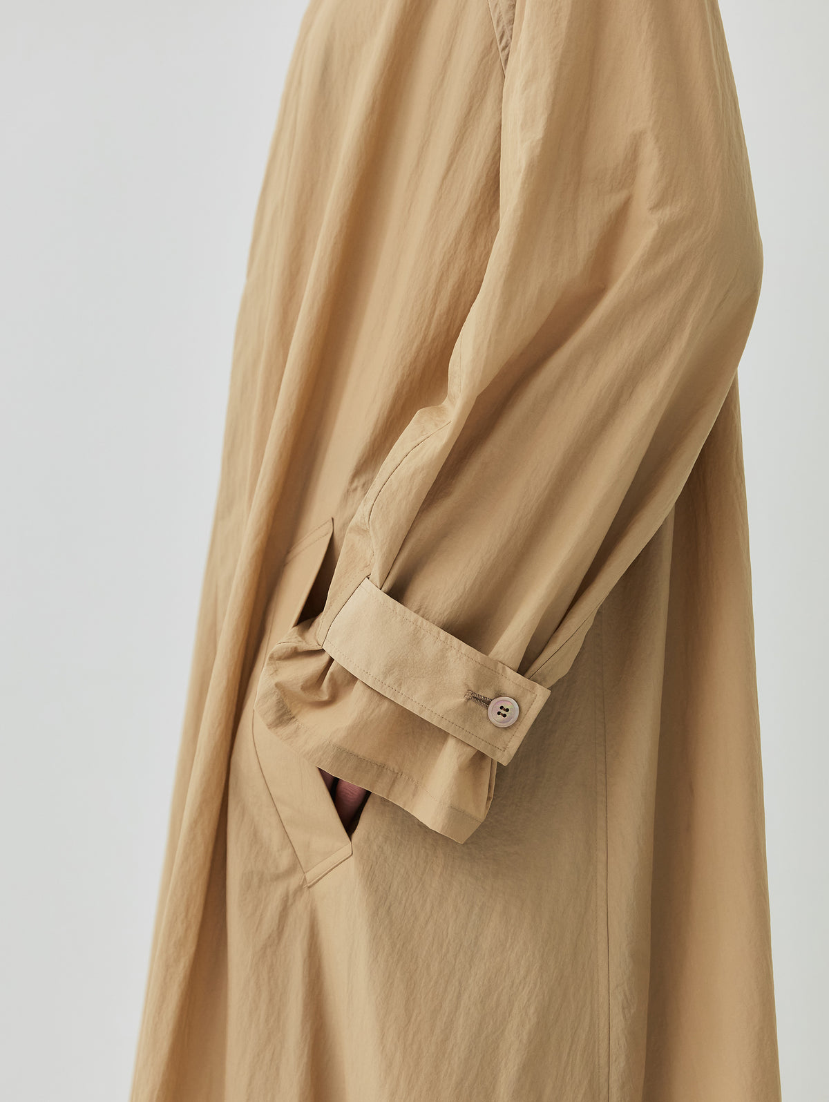 ALL-WEATHER BAL COLLAR COAT