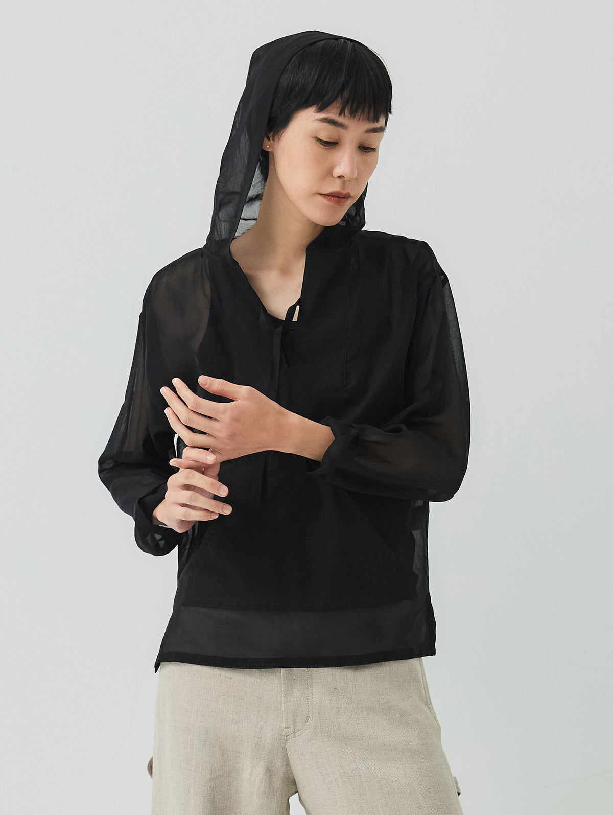 SHEER COTTON PARKA