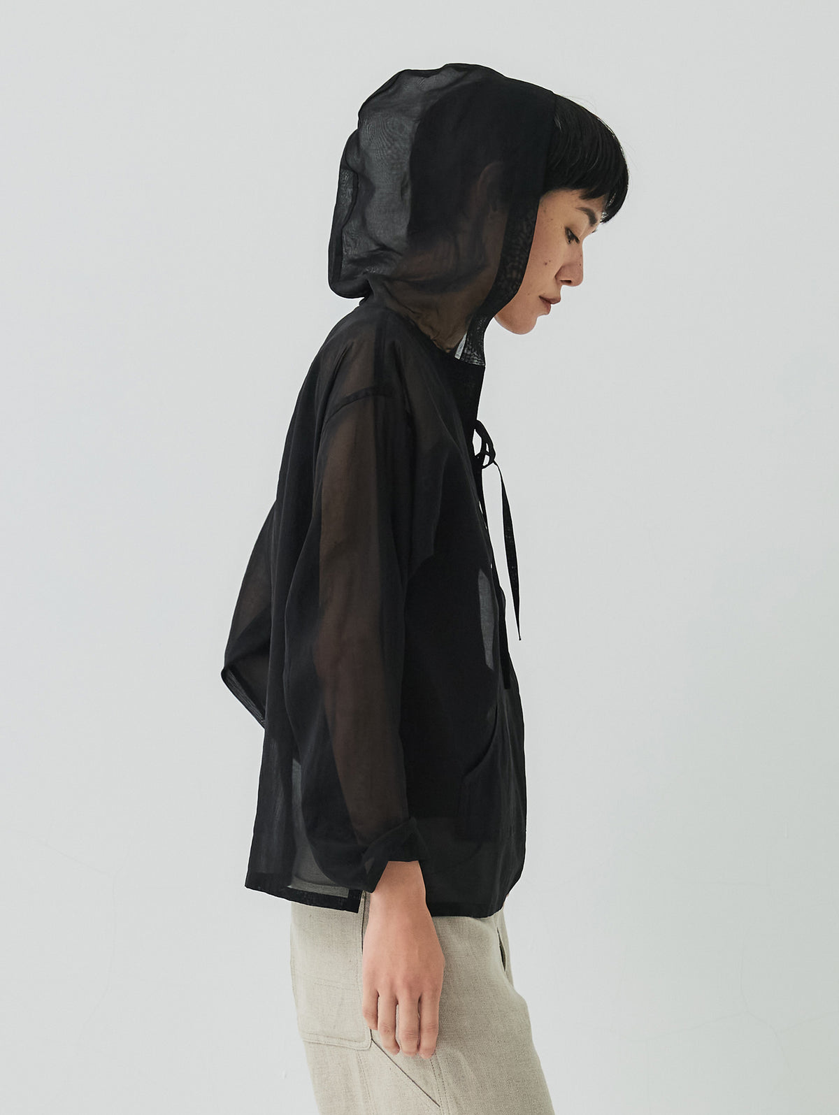 SHEER COTTON PARKA