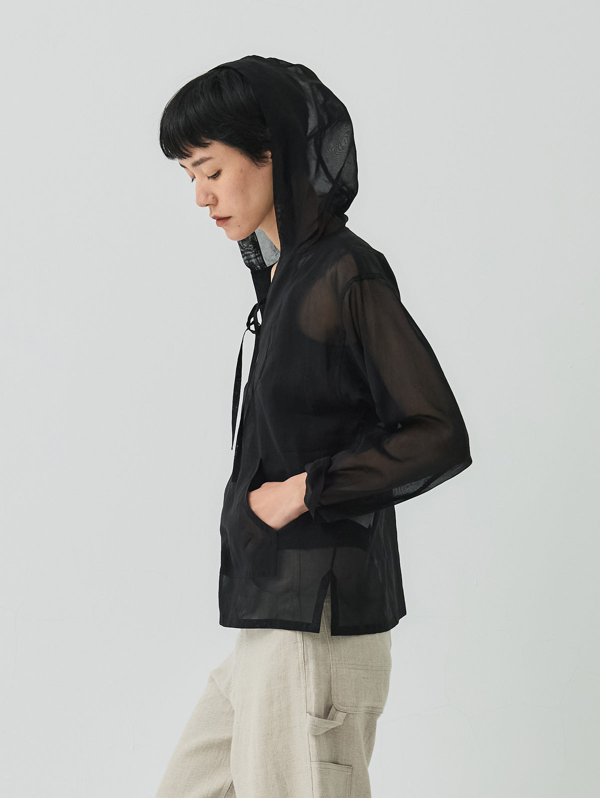 SHEER COTTON PARKA