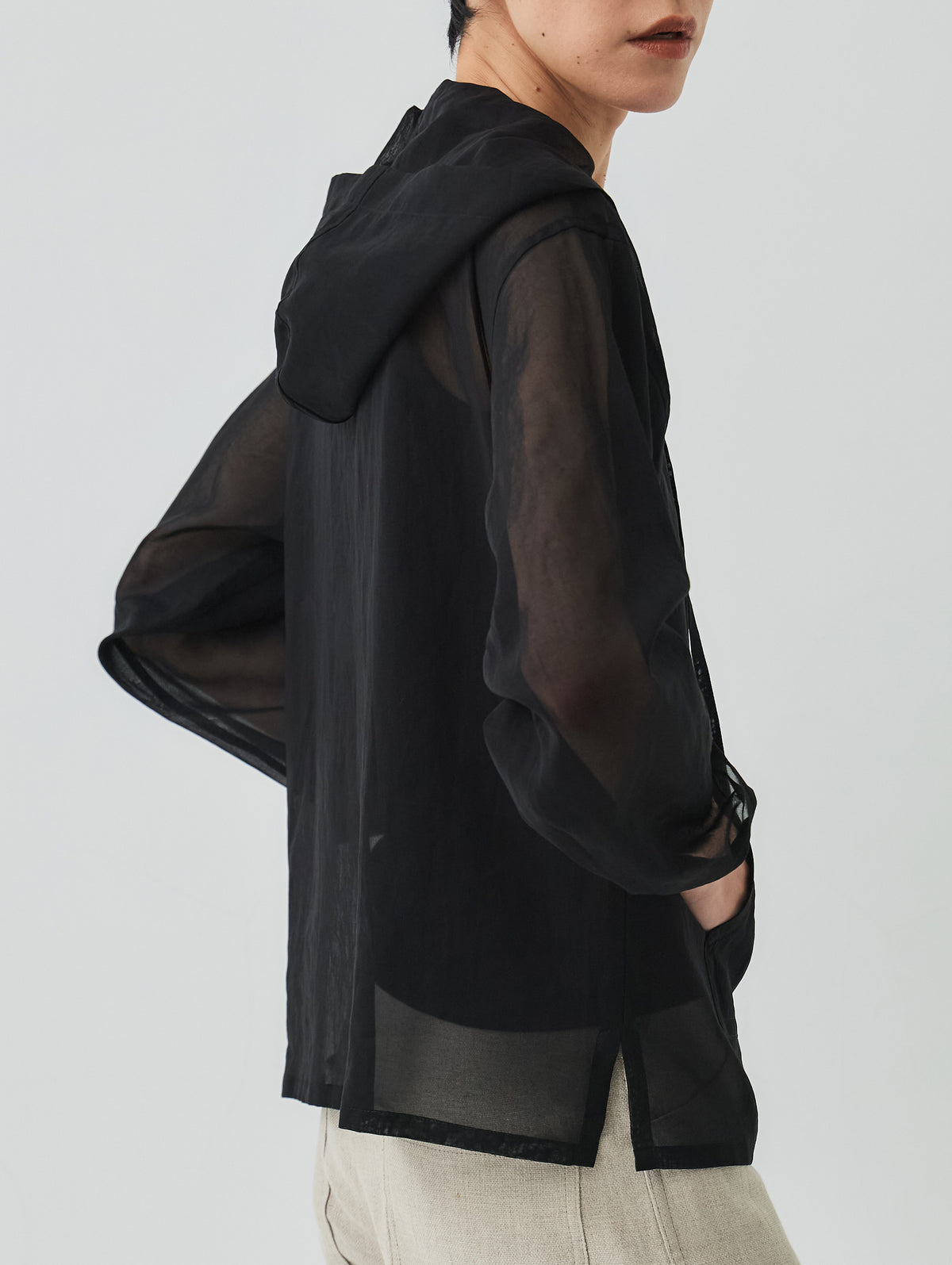 SHEER COTTON PARKA