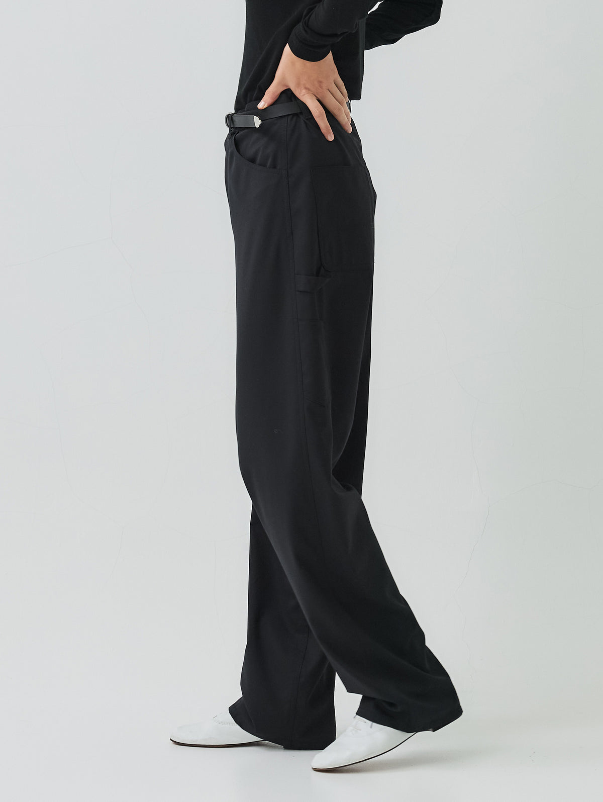 LIGHT WOOL PAINTER PANTS