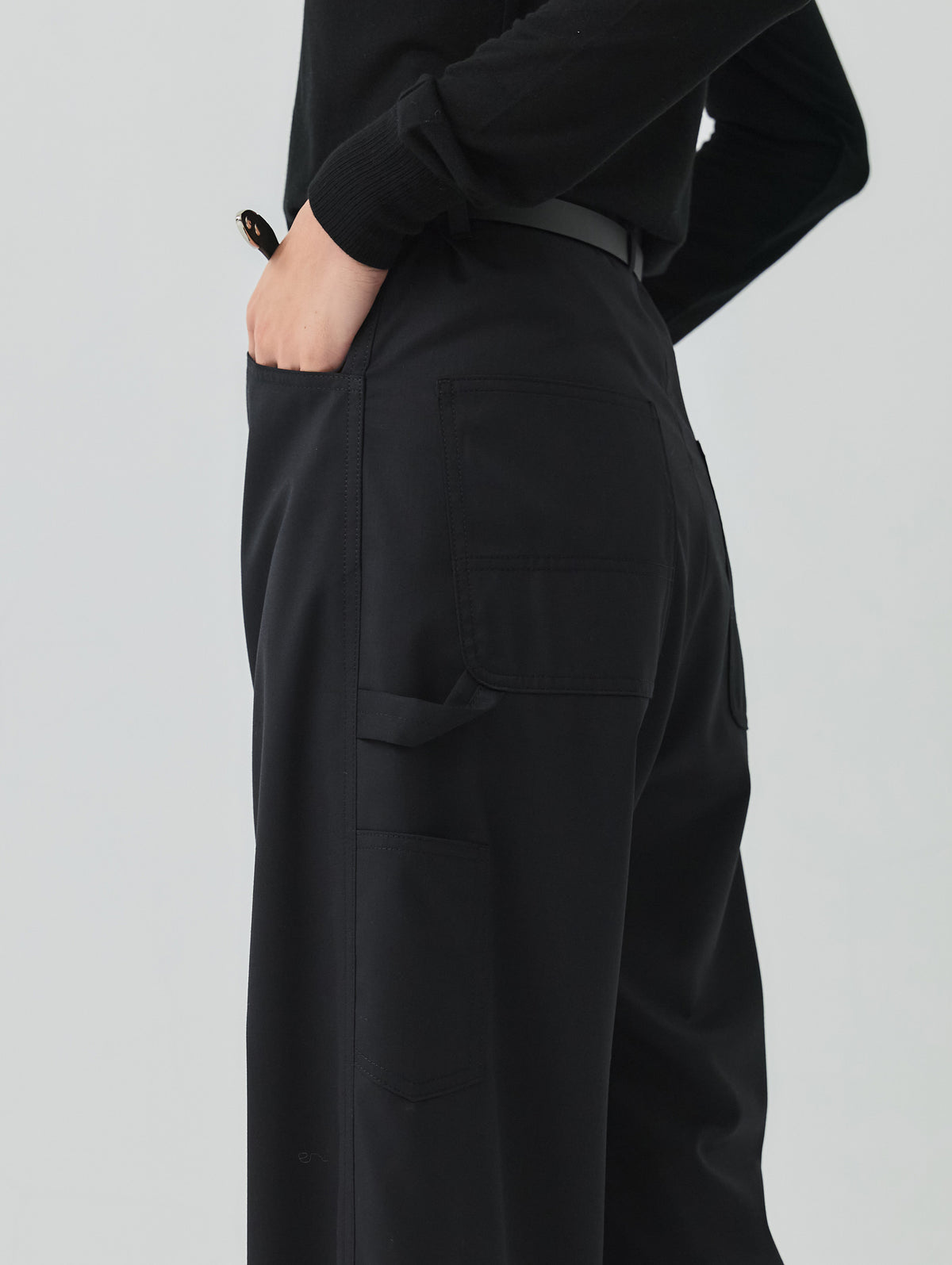 LIGHT WOOL PAINTER PANTS