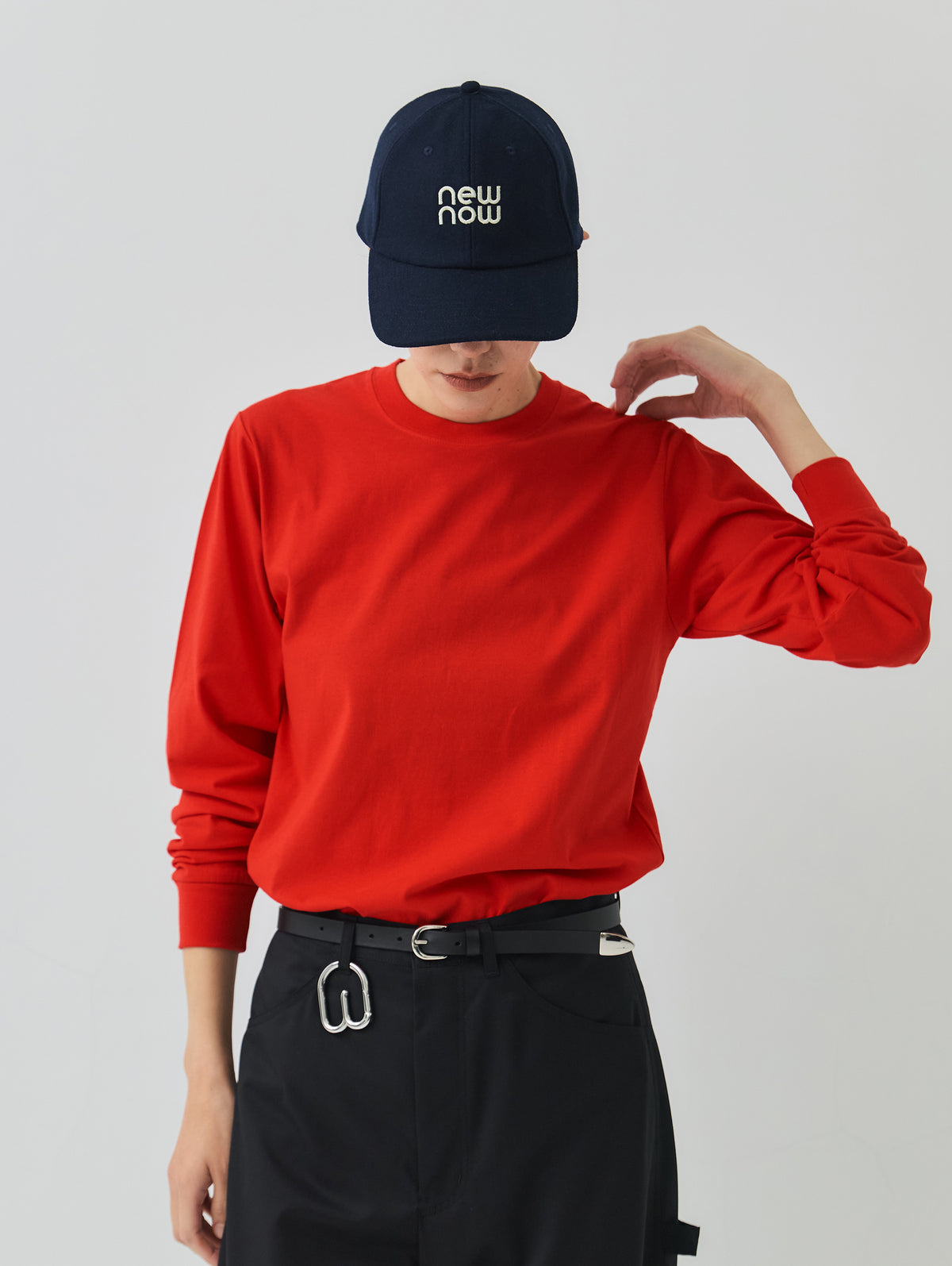newnow Wool Logo Cap