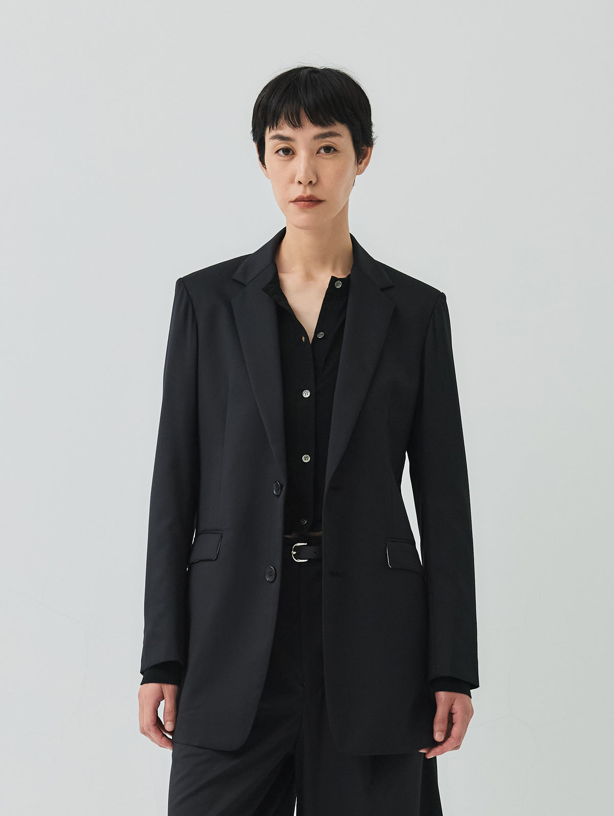 LIGHT WOOL TAILORED JACKET