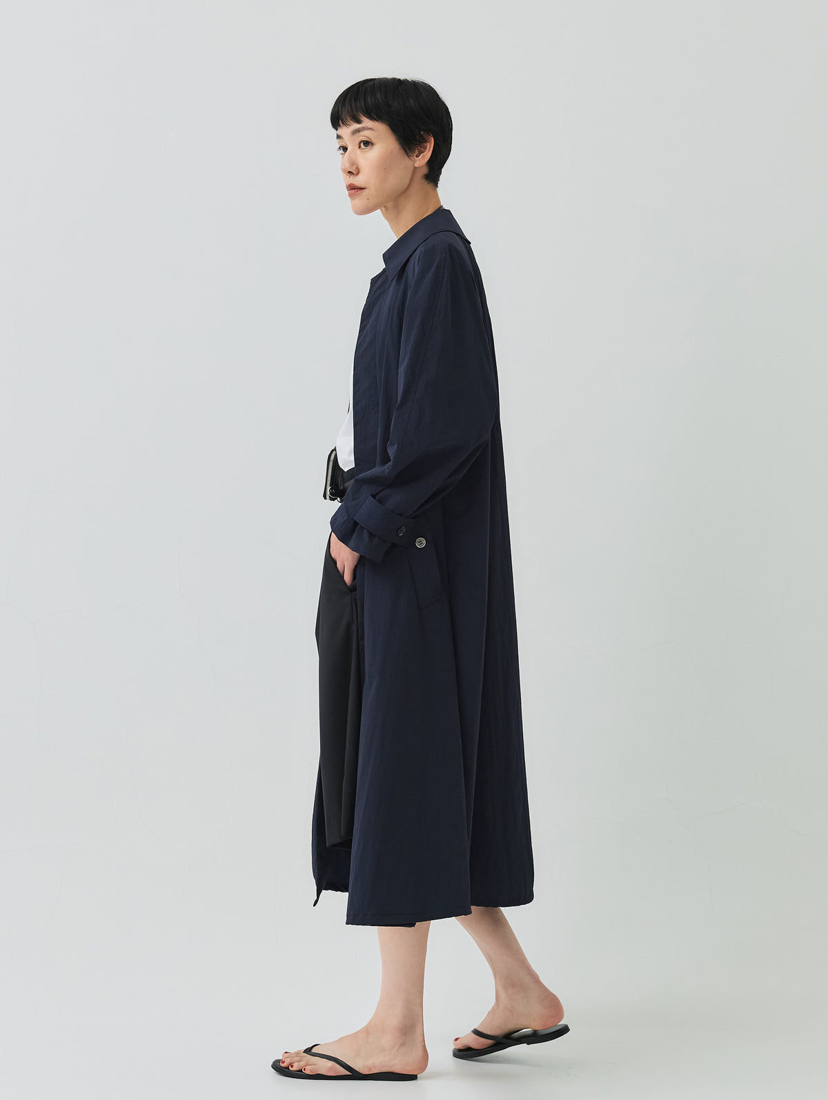 ALL-WEATHER BAL COLLAR COAT