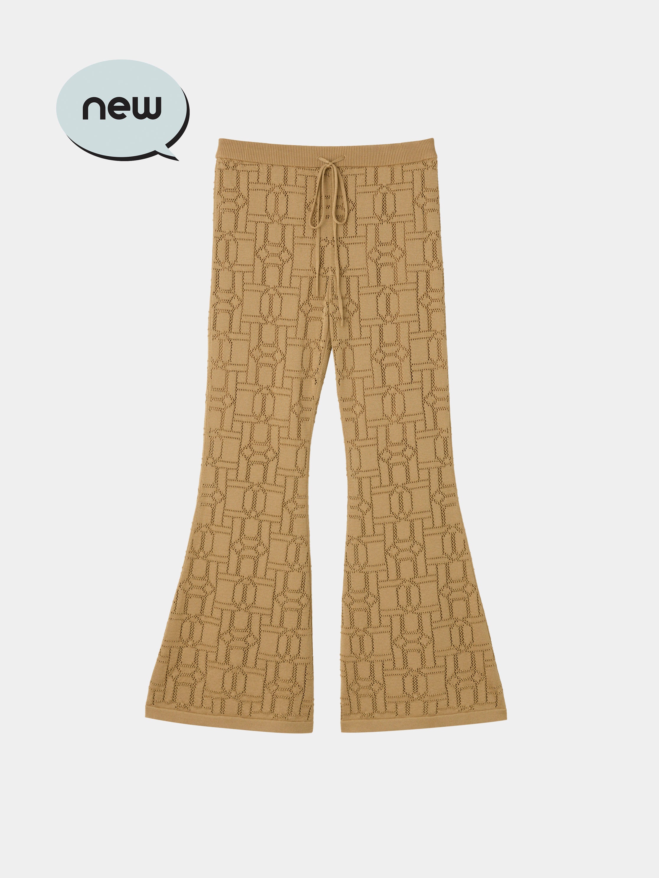 Openwork Knit Pants