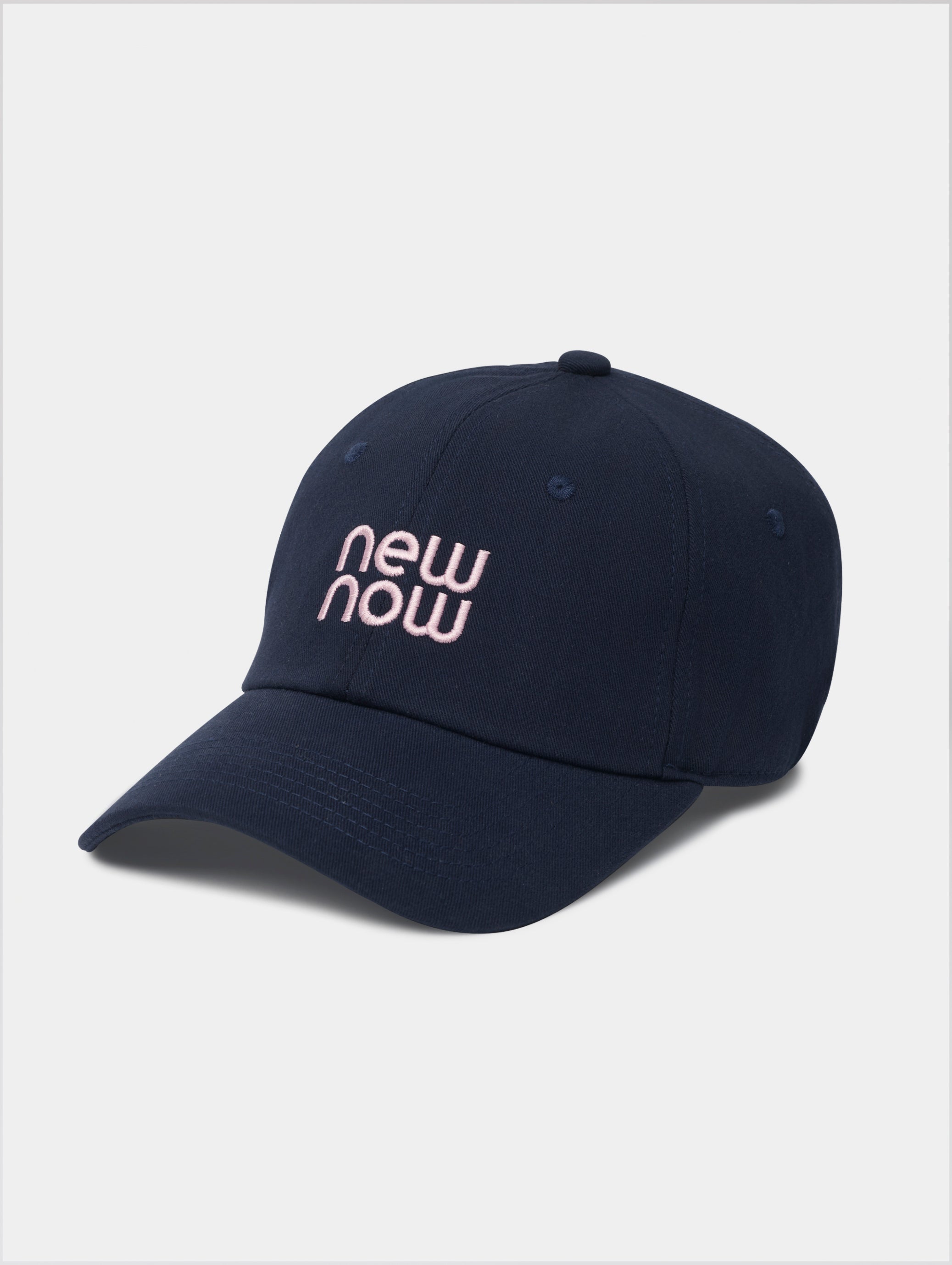 newnow キャップ　ブラック newnow Logo Cap