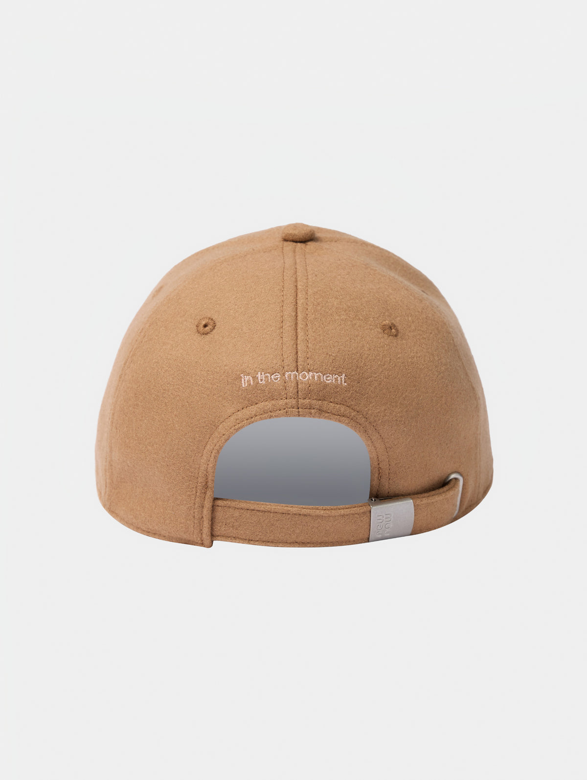 newnow Wool Logo Cap