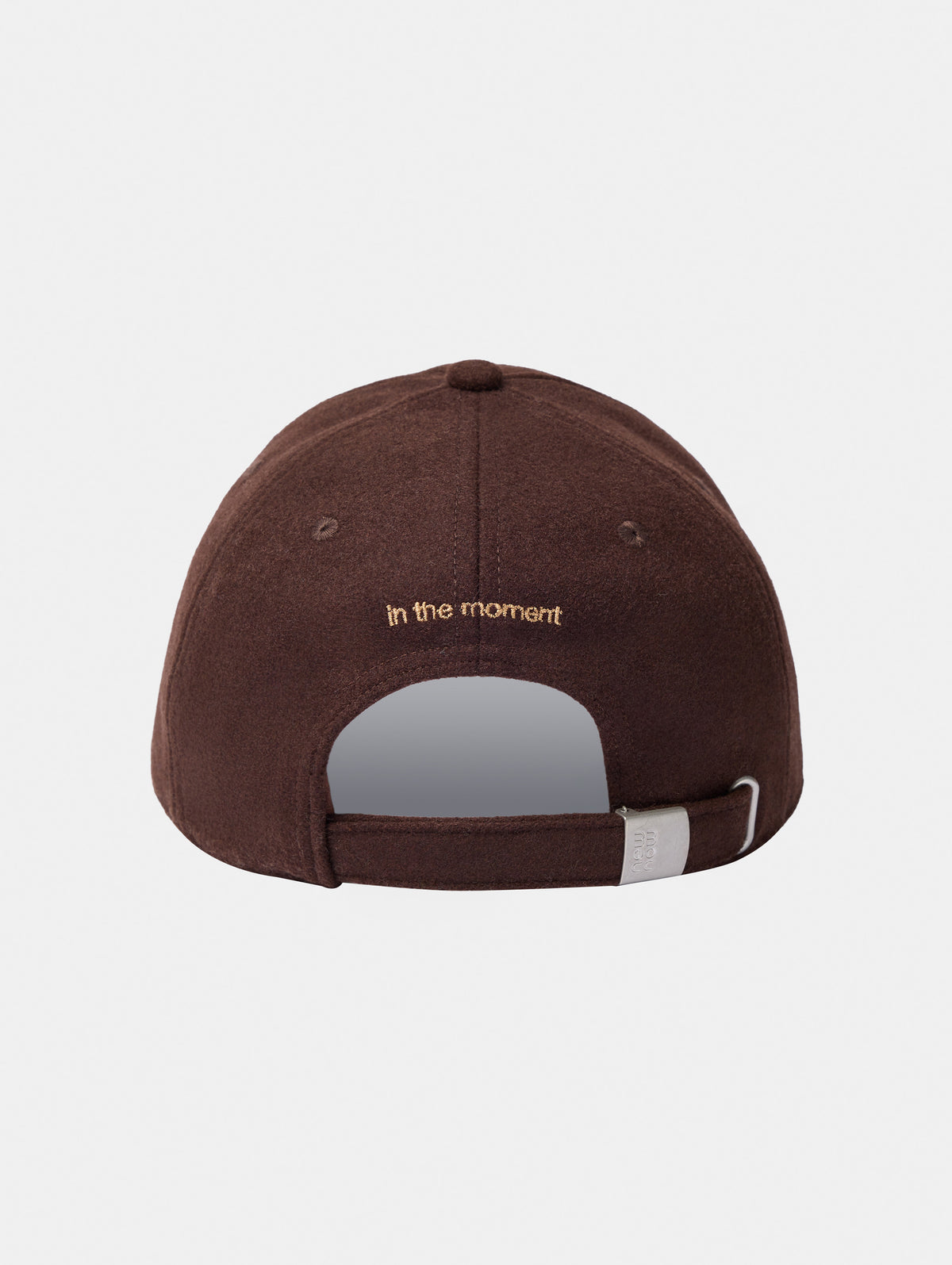 newnow Wool Logo Cap
