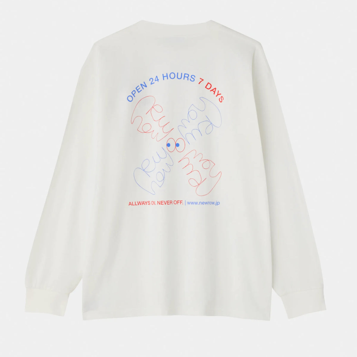 ニューナウ　newnow Wool Long Sleeve Tee Mサイズ Wool Long Sleeve Tee